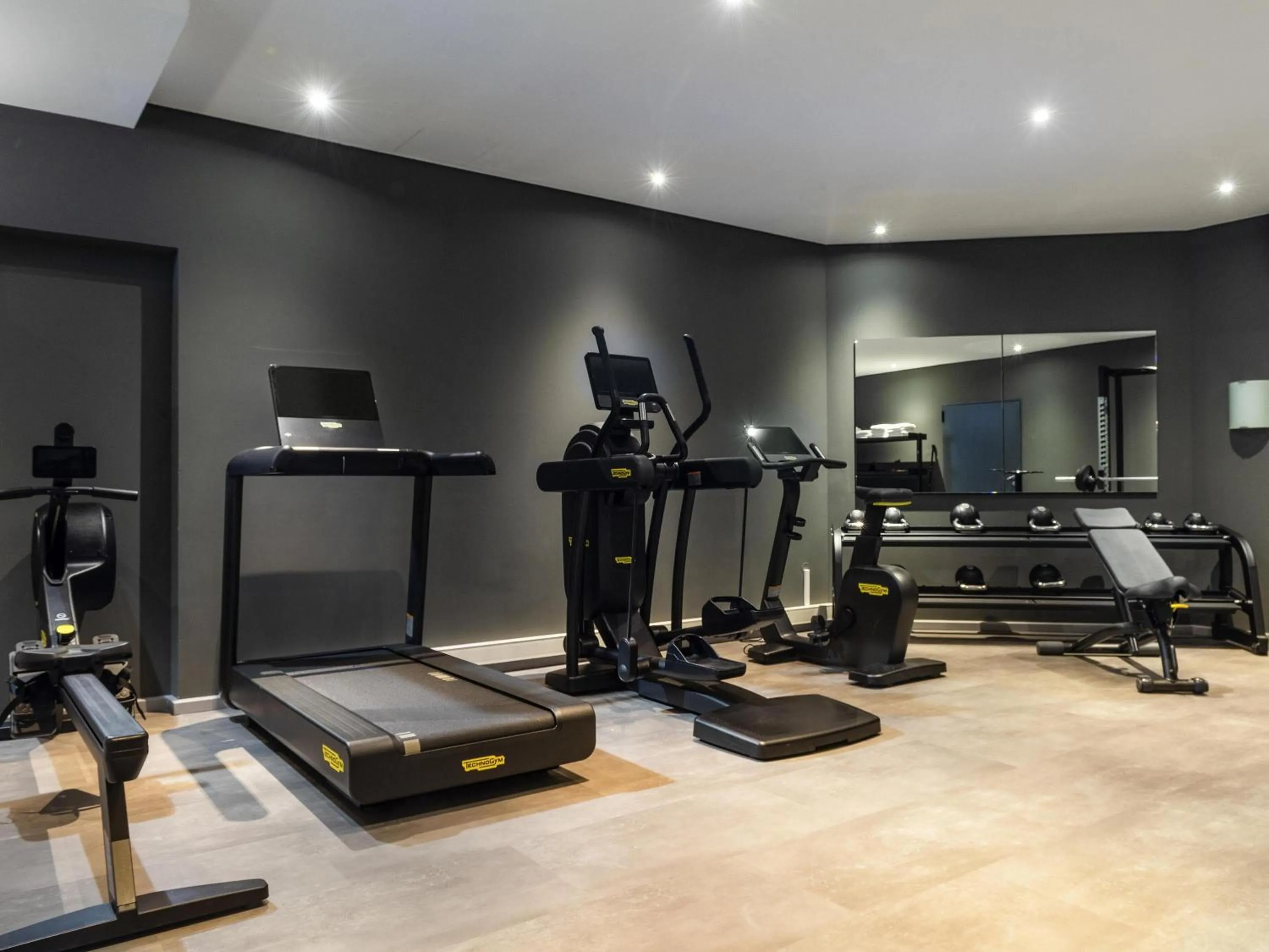 Fitness centre/facilities in ibis Styles Berlin Treptow