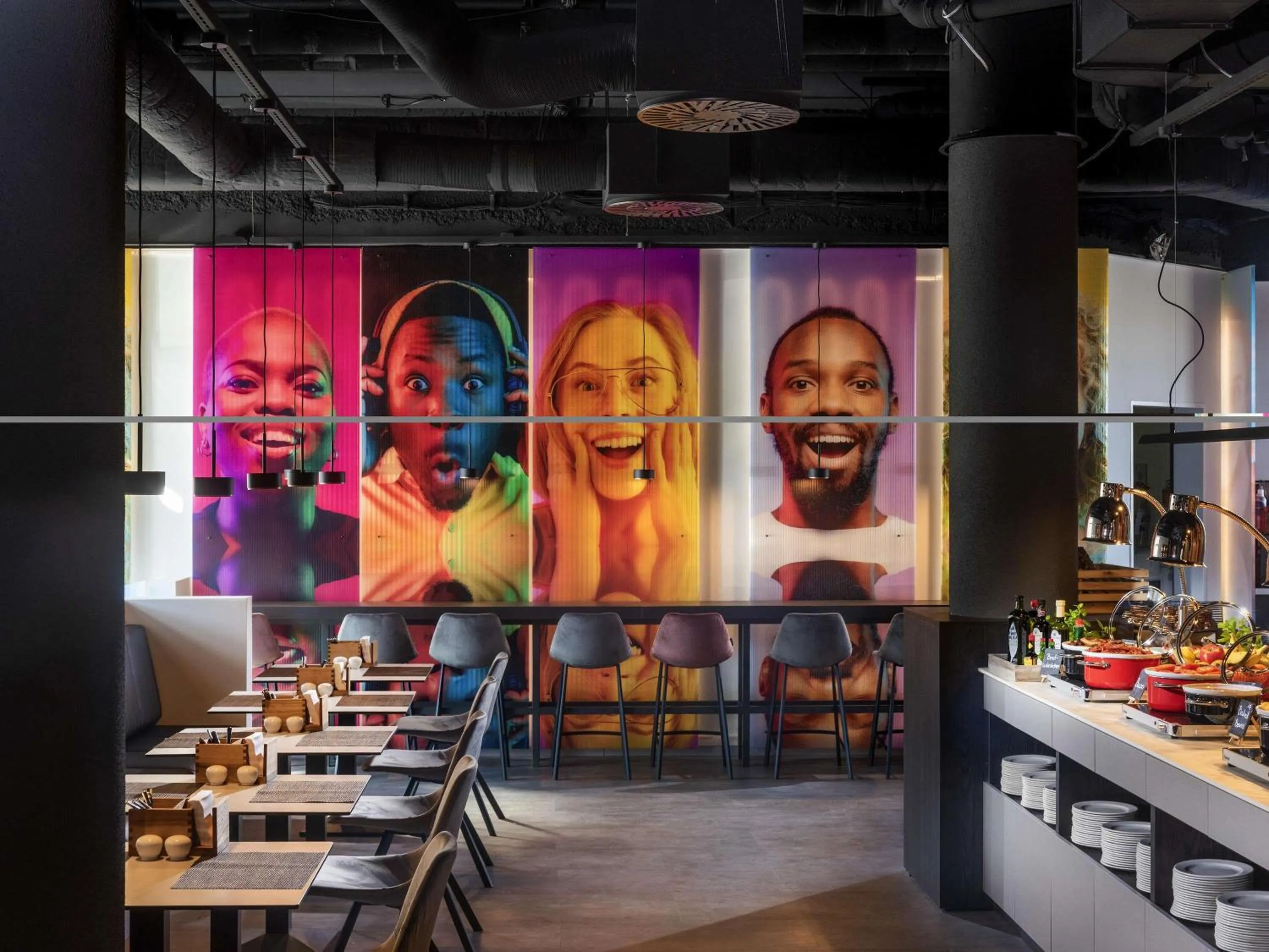 Restaurant/places to eat in ibis Styles Berlin Treptow