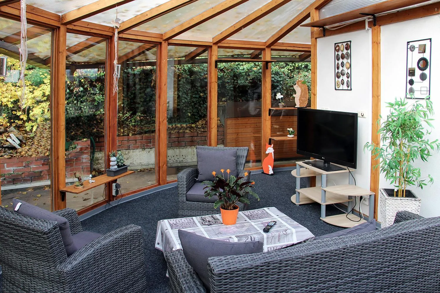 Communal lounge/ TV room in Haus Teufenbach