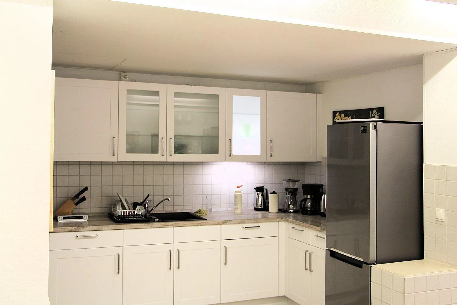 Communal kitchen in Haus Teufenbach