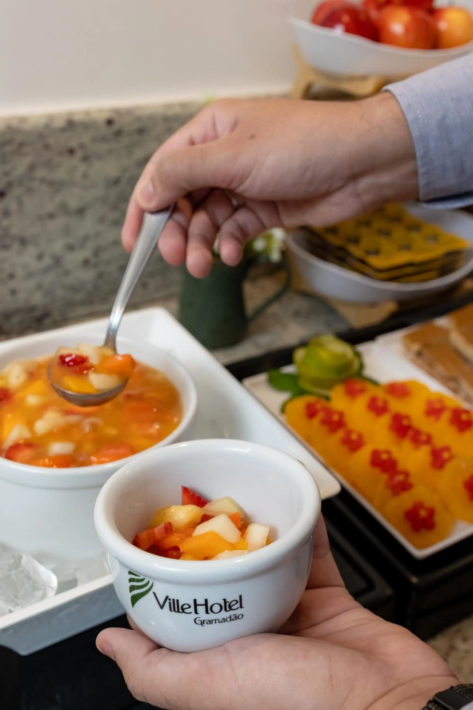 Breakfast in Ville Hotel Gramadão