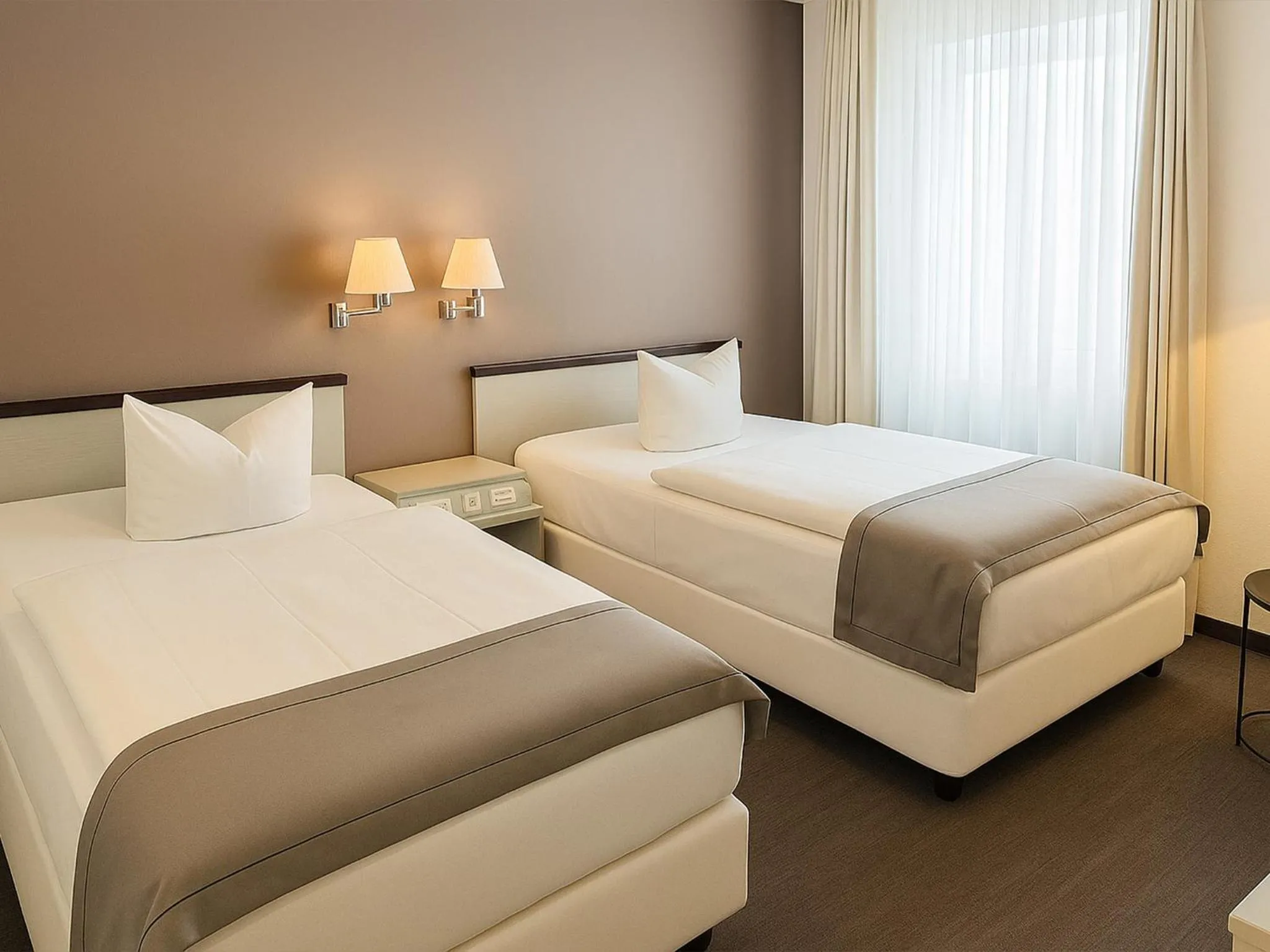 Photo of the whole room, Bed in DORMERO Hotel Dessau-Roßlau