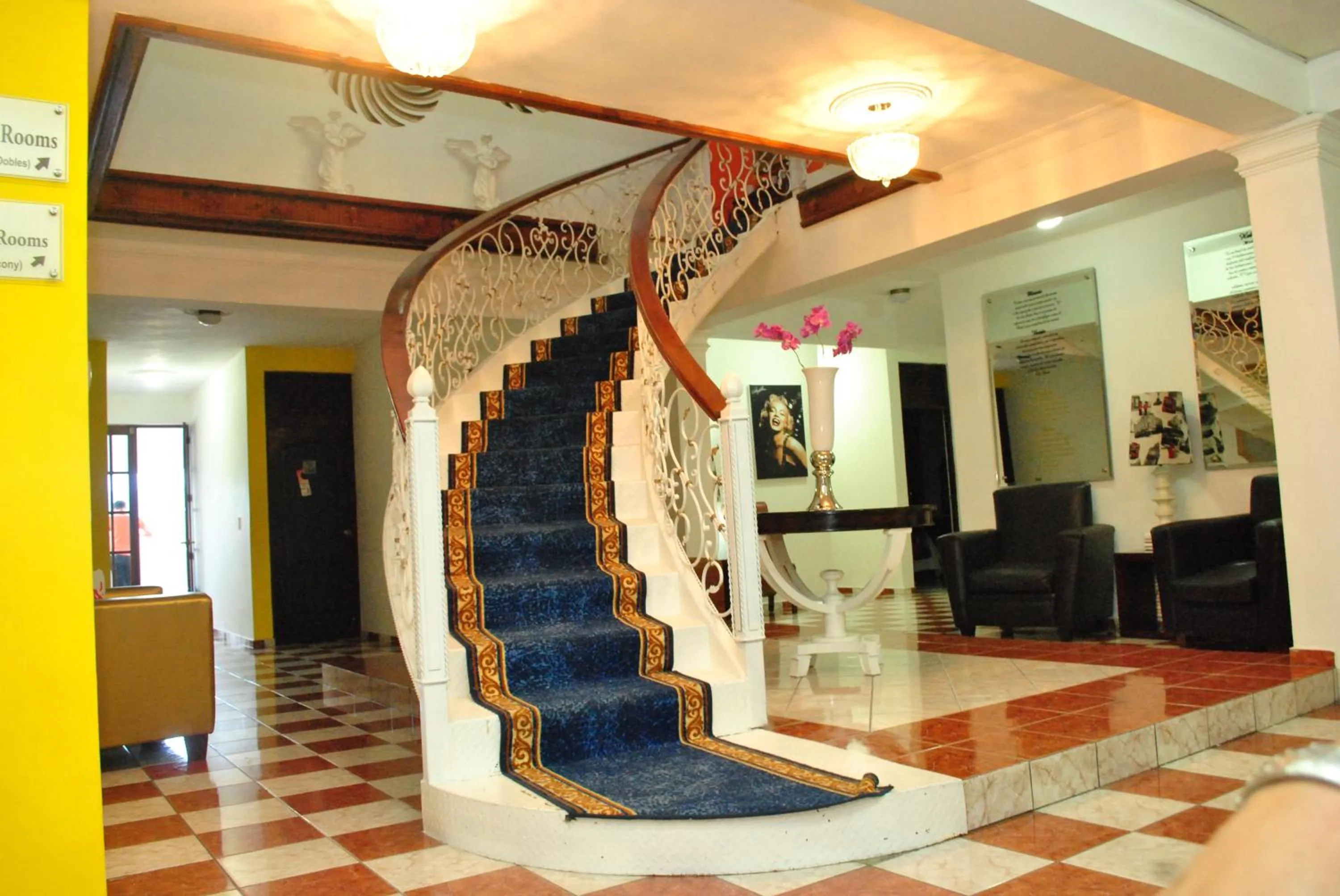 Lobby or reception in Hotel Rey