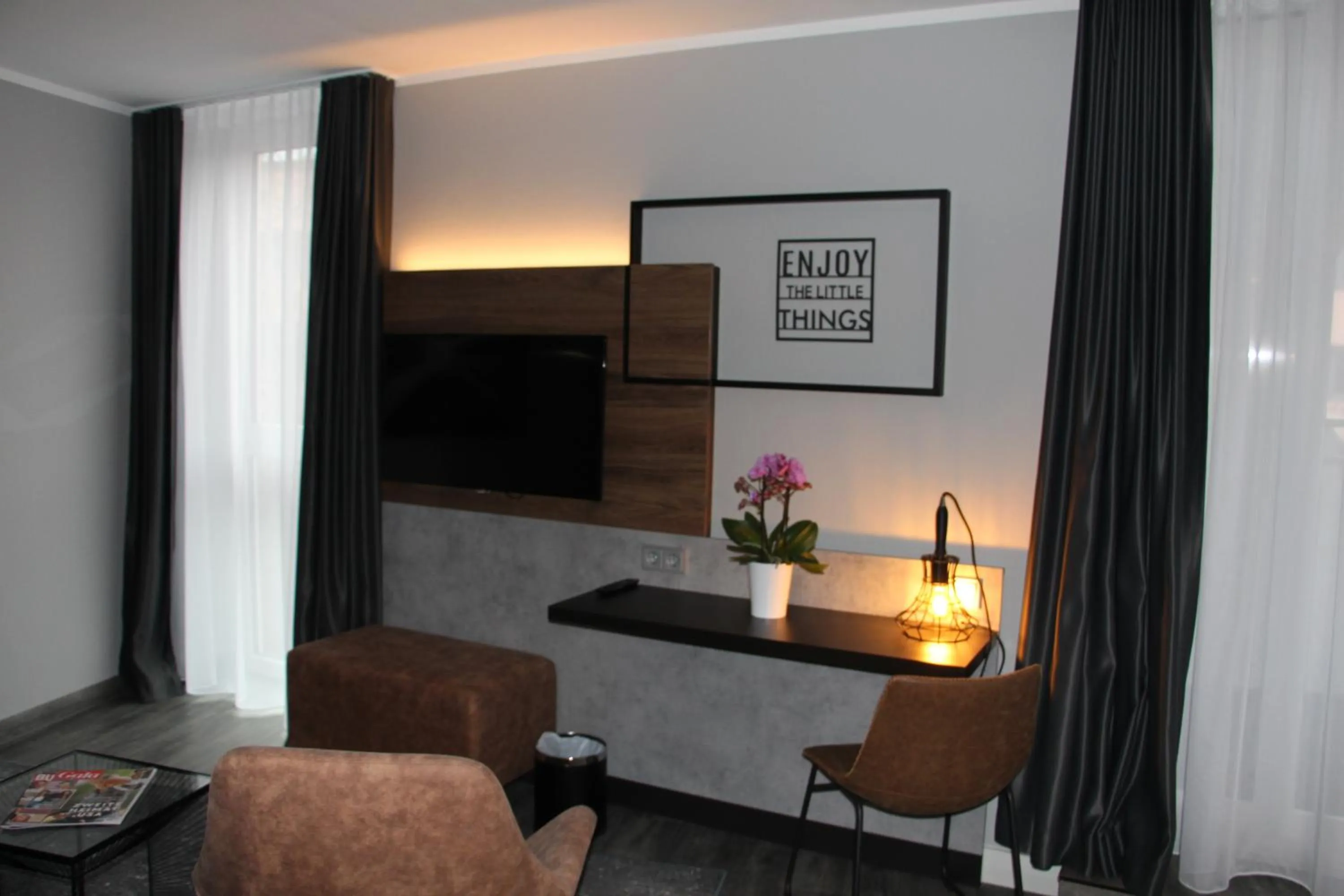 Living room in SCOTTY & PAUL Hotel Deggendorf
