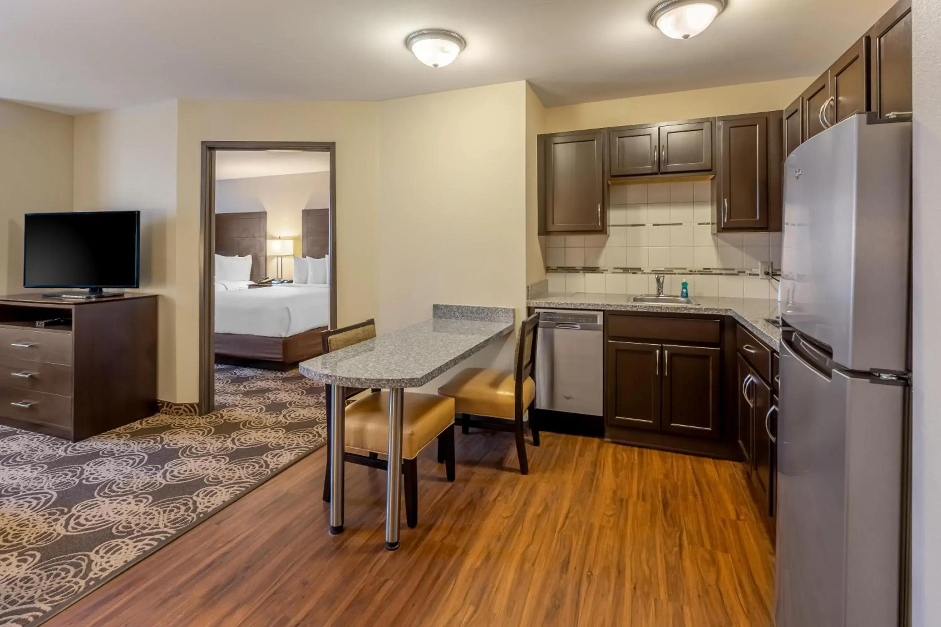 Queen Room with Two Queen Beds and Sofa Bed - Disability Access in Landmark Suites - Williston Queen Room with Two Queen Beds and Sofa Bed - Disability Access in Landmark Suites - Williston