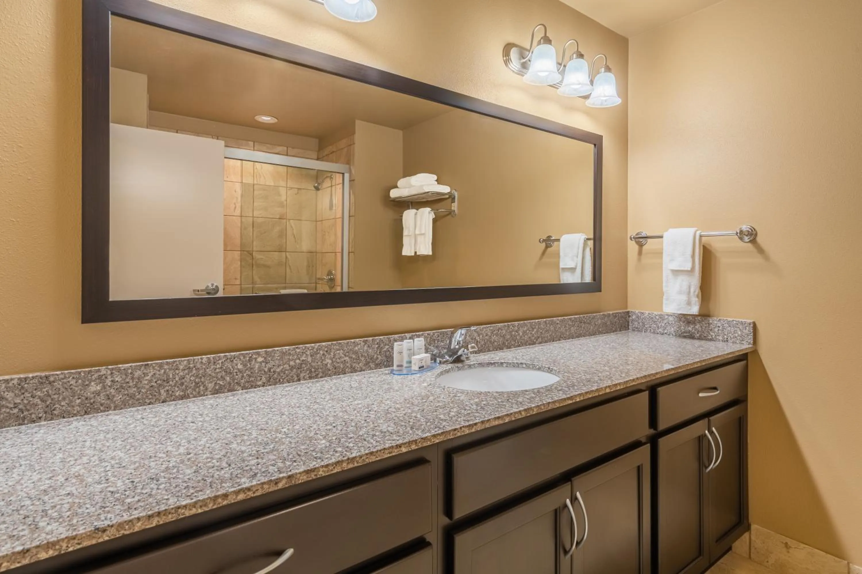 Bathroom in Landmark Suites - Williston