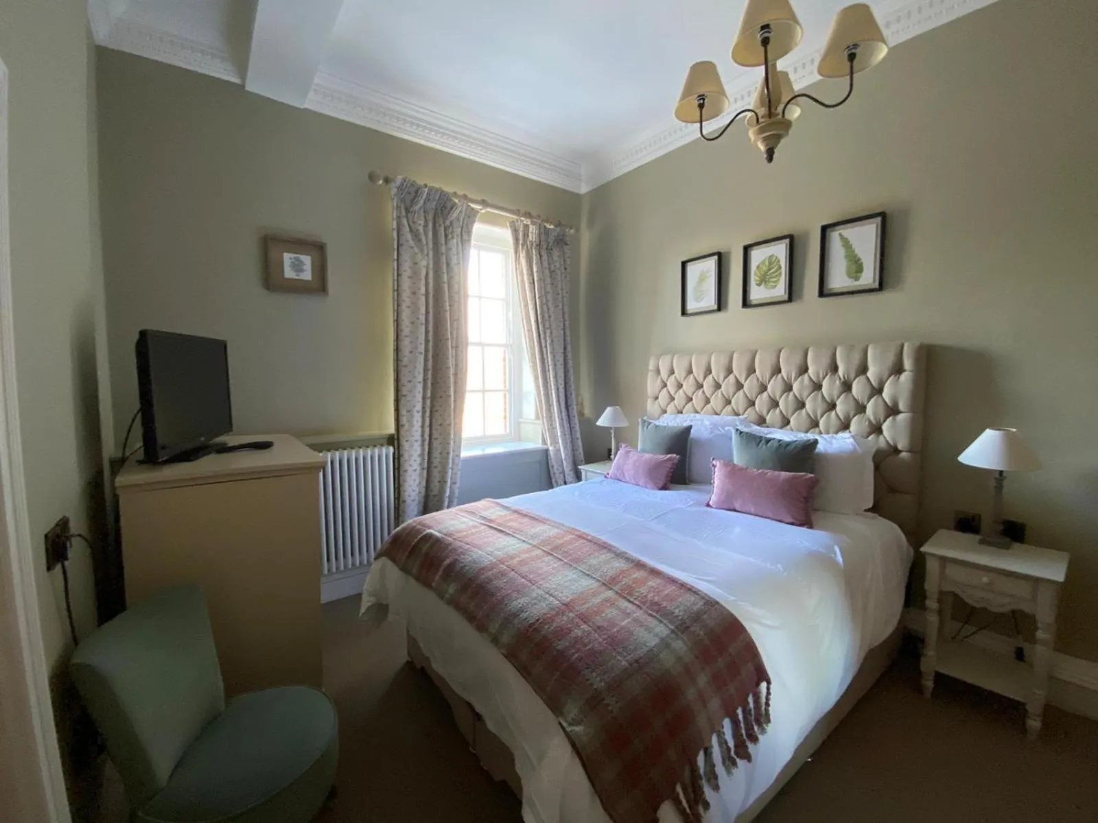 Bedroom, Bed in Kedleston Country House B&B
