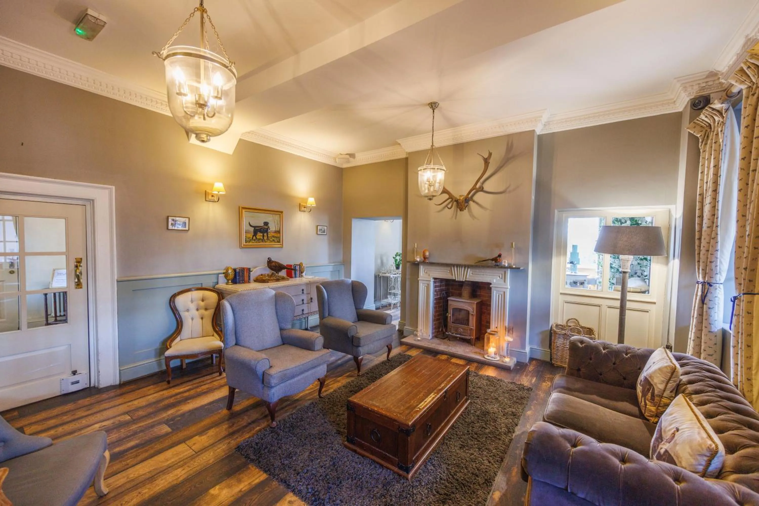 Seating area in Kedleston Country House B&B