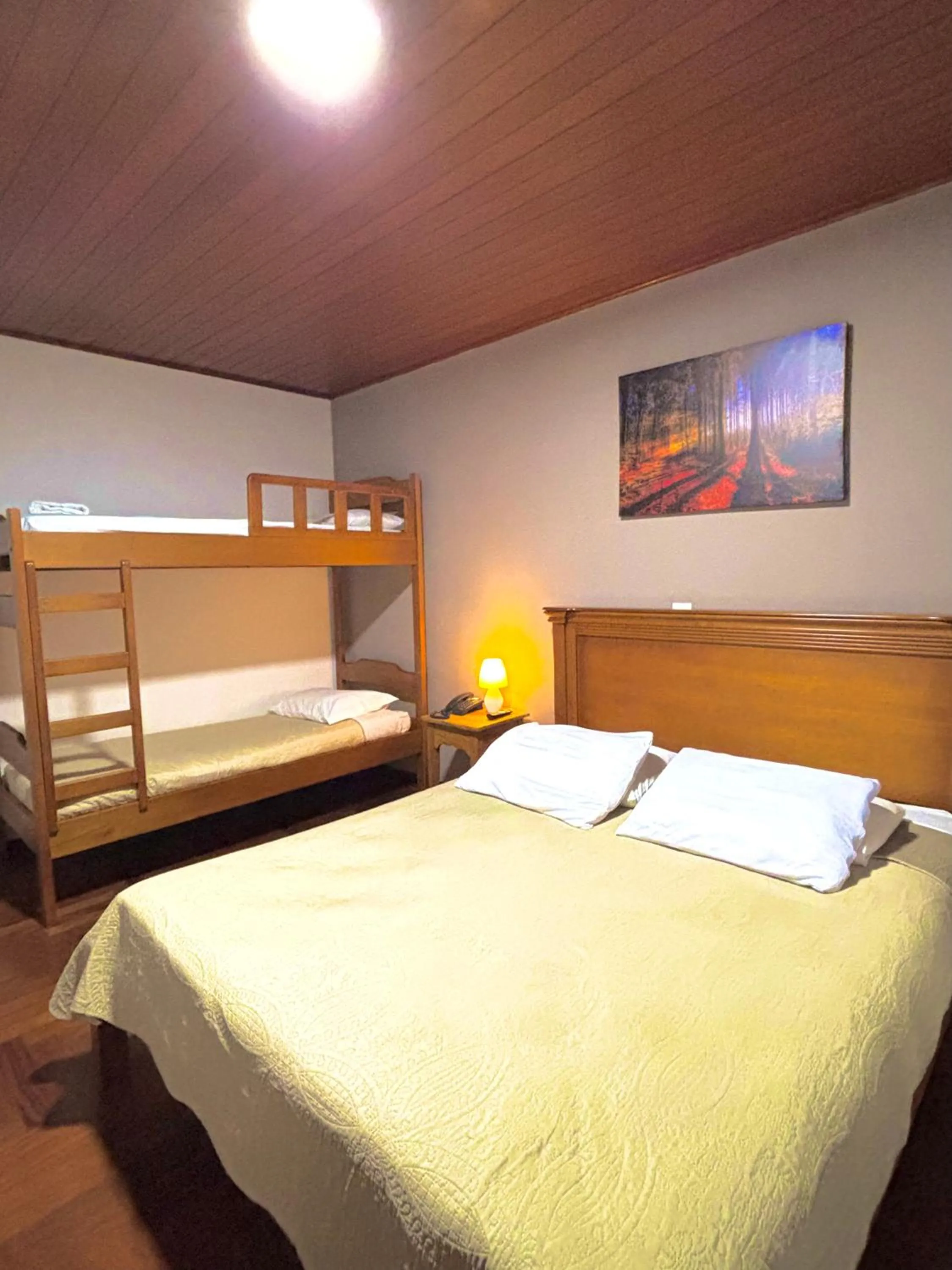 Bedroom, Bed in Pousada Portal da Serra