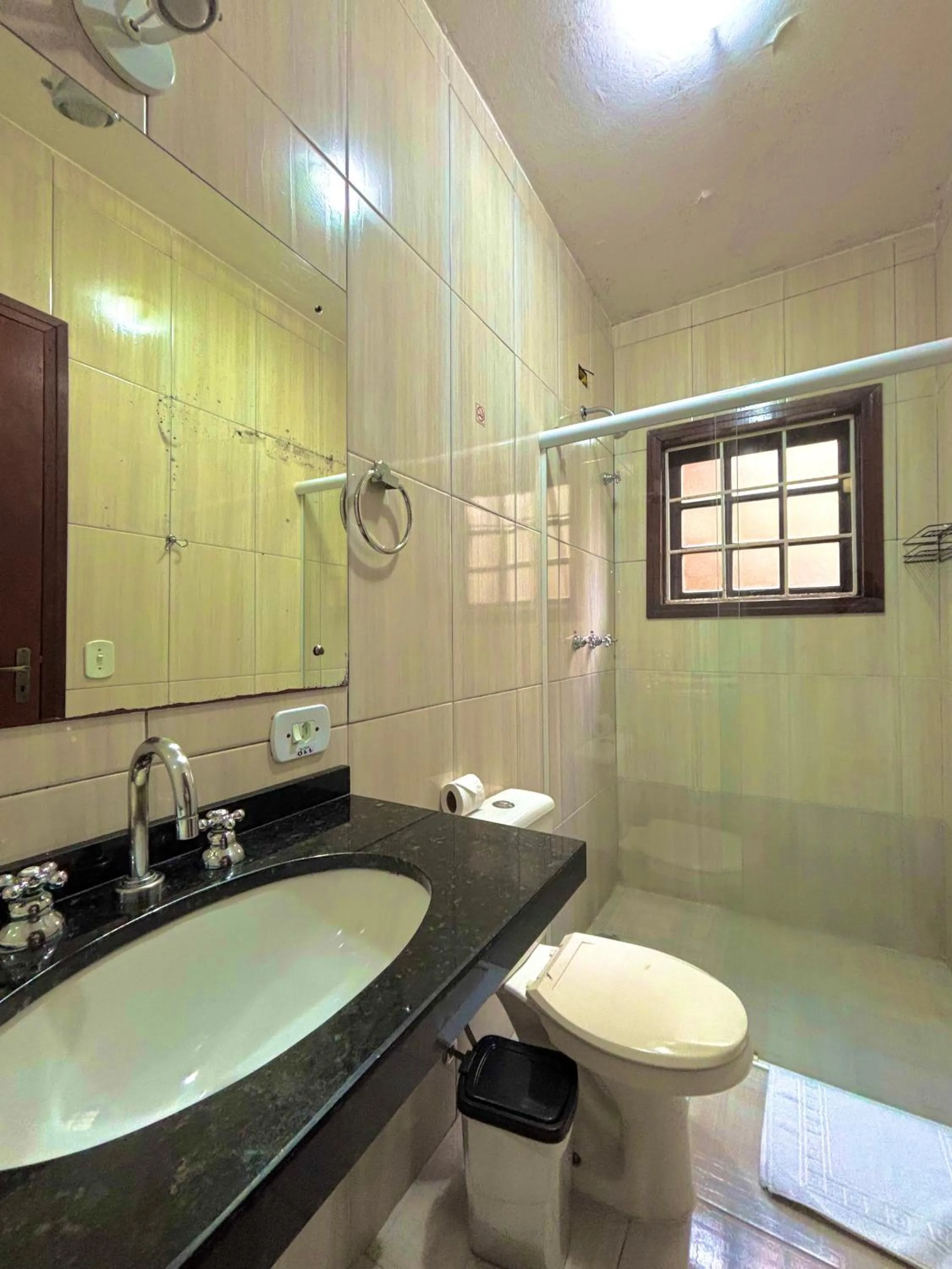 Bathroom in Pousada Portal da Serra