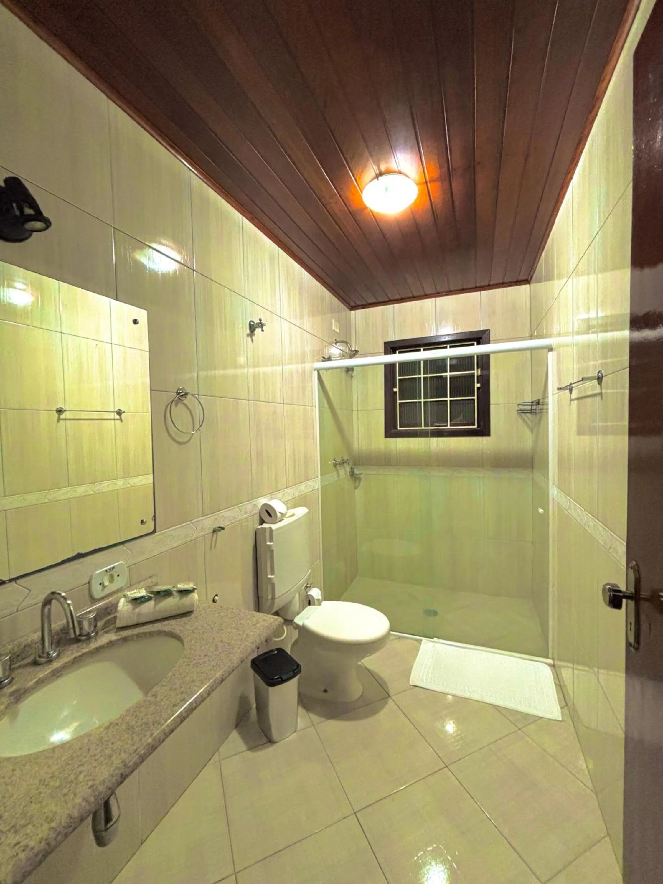 Bathroom in Pousada Portal da Serra