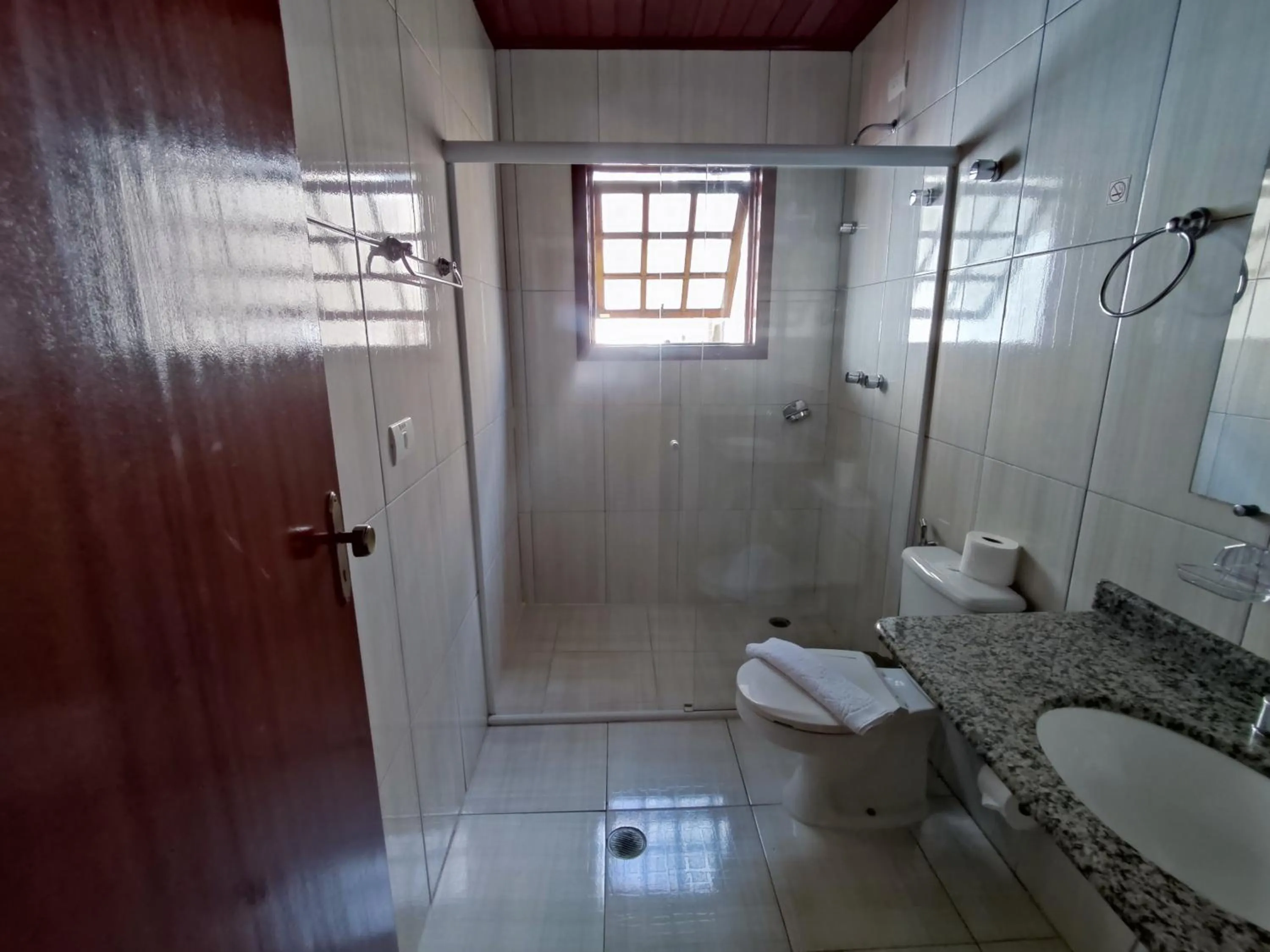 Bathroom in Pousada Portal da Serra