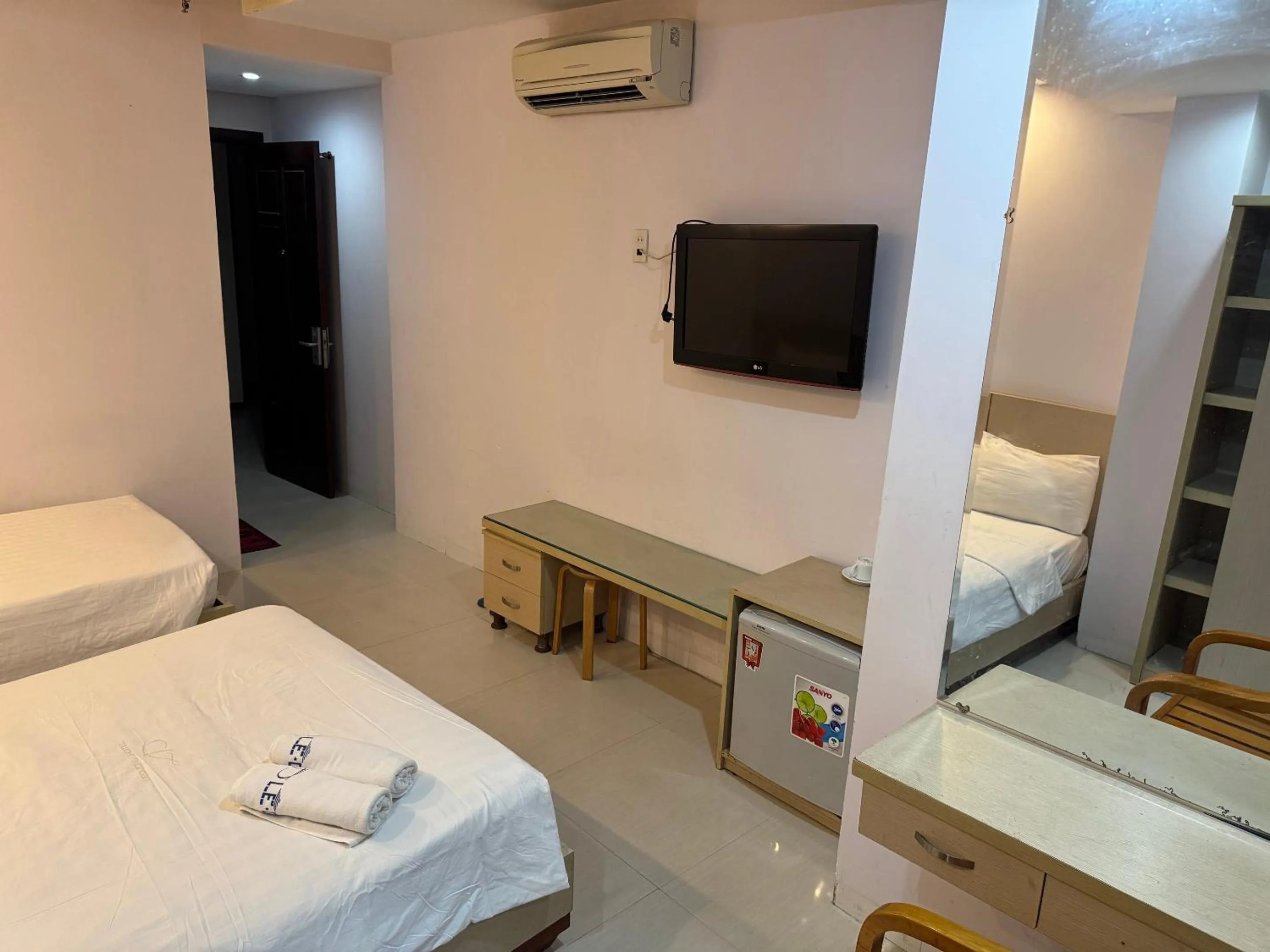 Bed in Le Duong Hotel