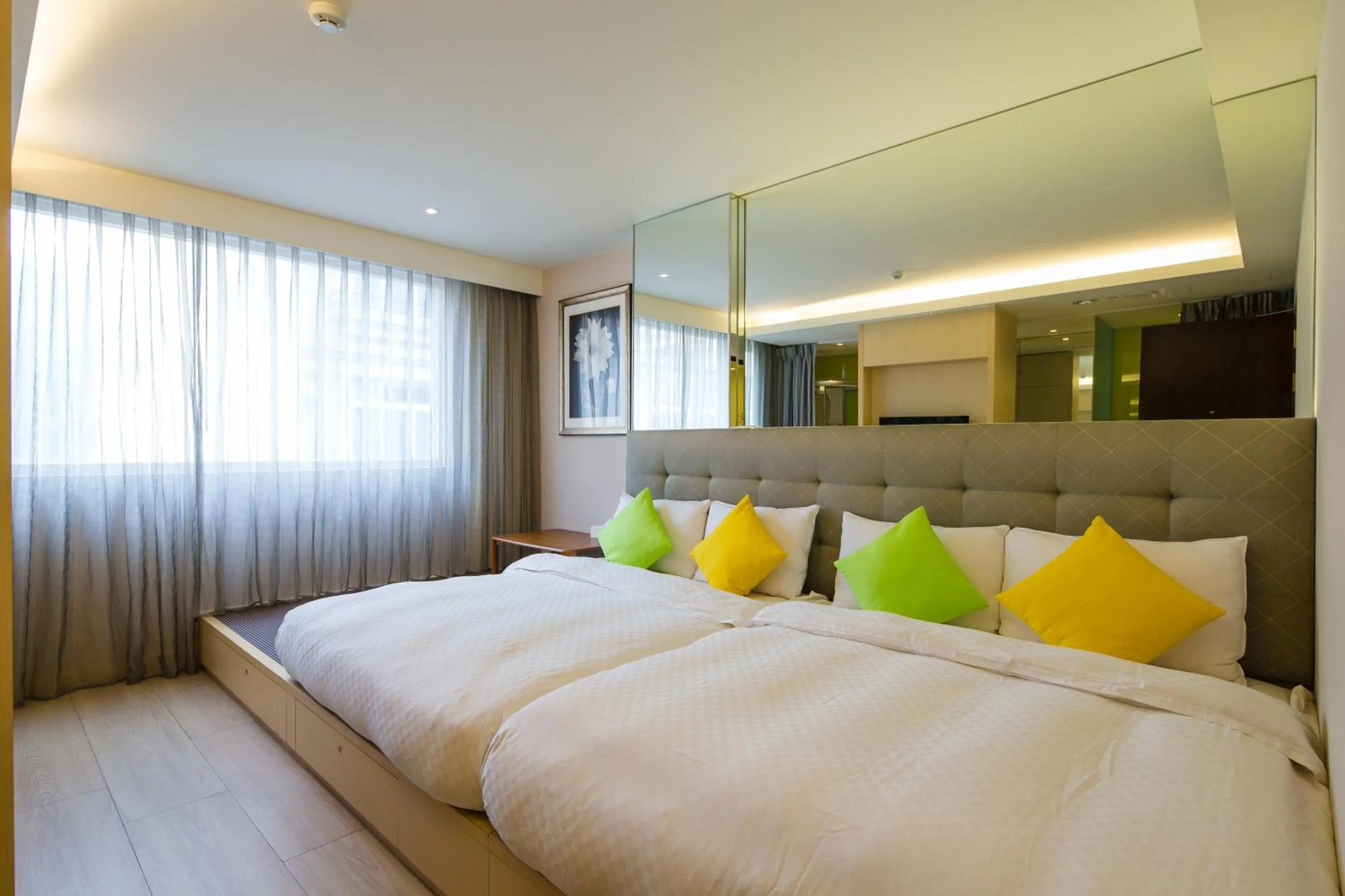 Bedroom, Bed in Crystal Inn Sun Moon Lake