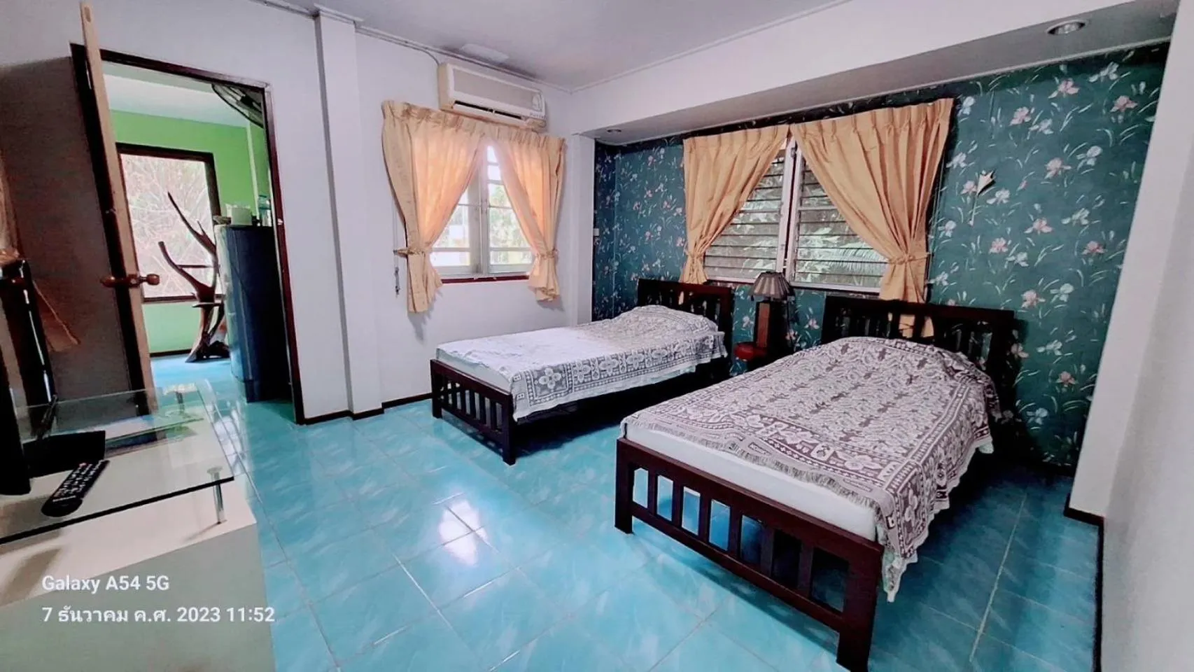 Bed in Huaykhakhaeng Country Home Resort