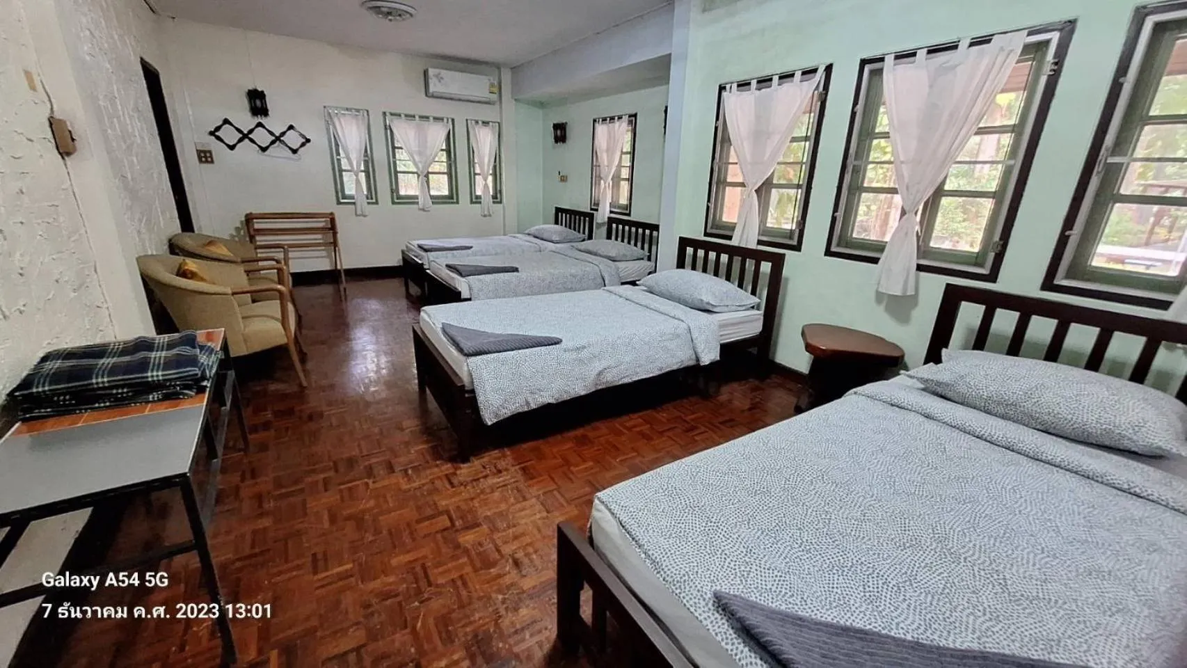 Bed in Huaykhakhaeng Country Home Resort