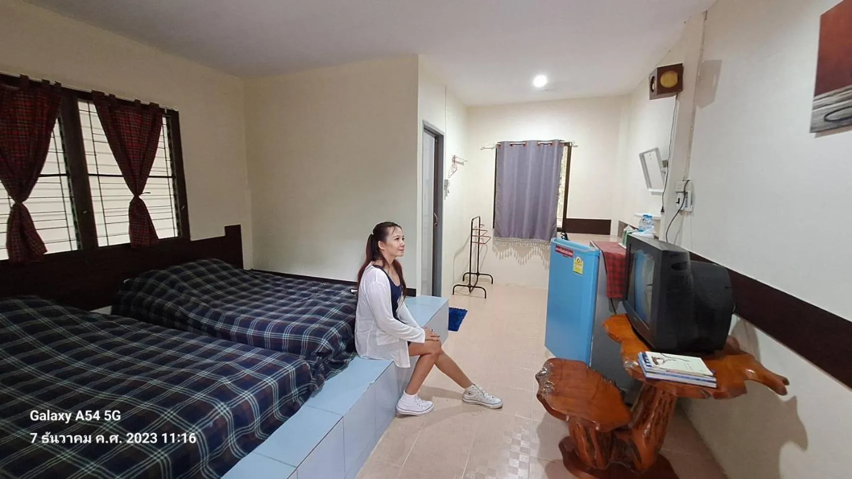 Bed in Huaykhakhaeng Country Home Resort