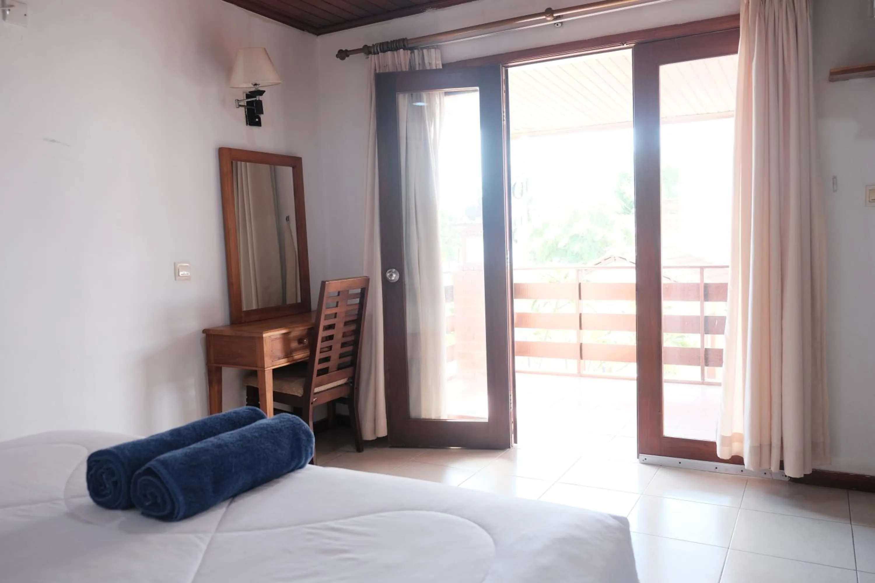 Bed in Arbiru Beach Resort