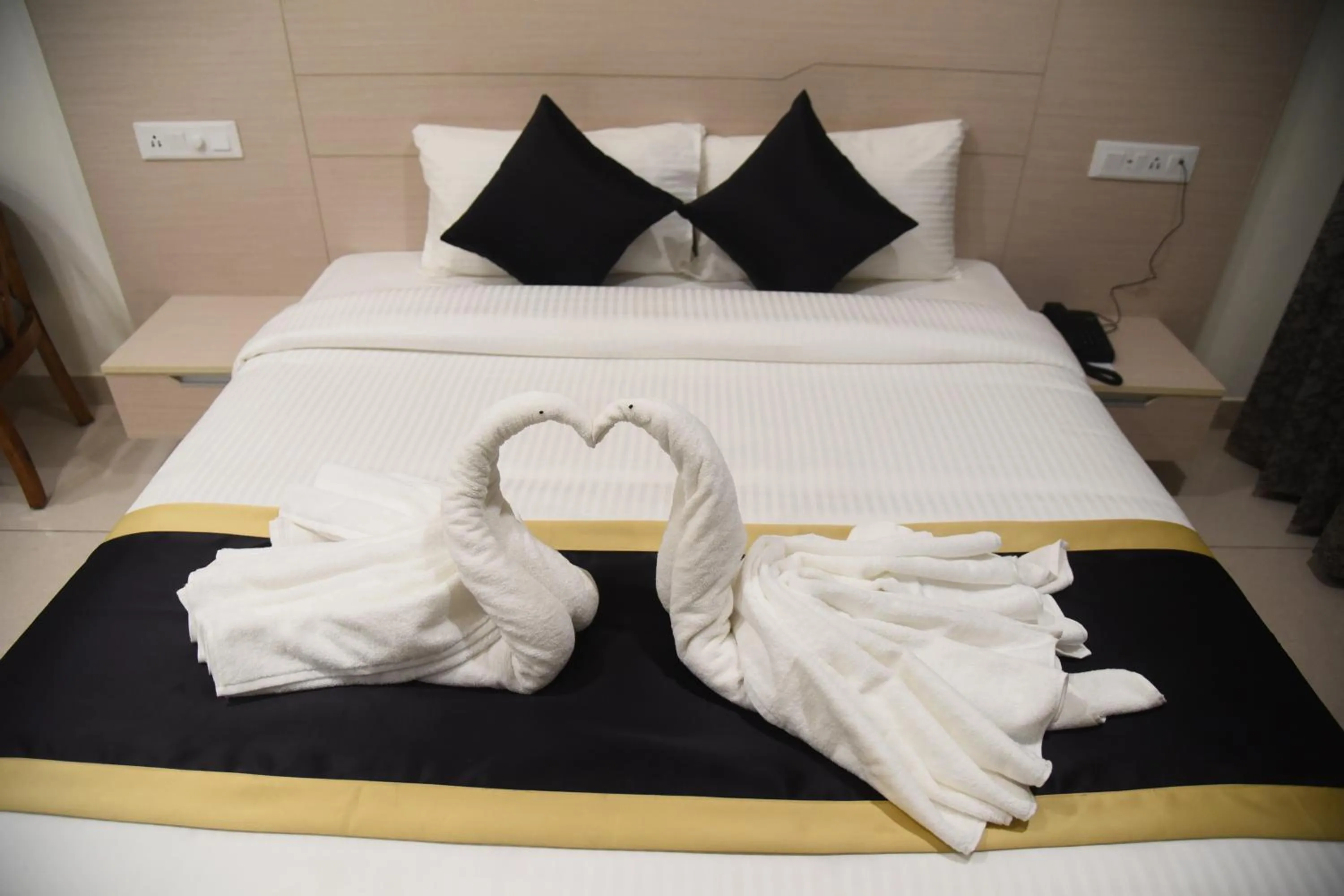 Bed in Hotel Hamilton