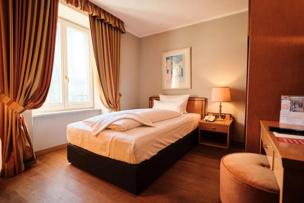 Bed in Hotel Halm Konstanz