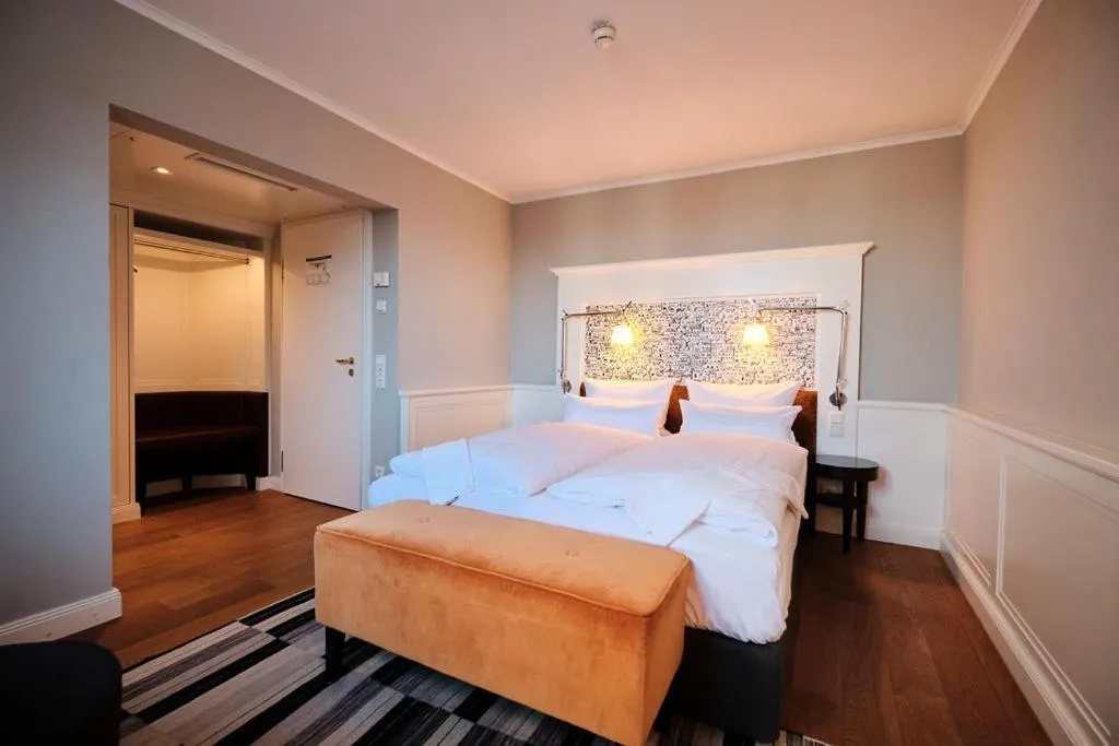 Bed in Hotel Halm Konstanz