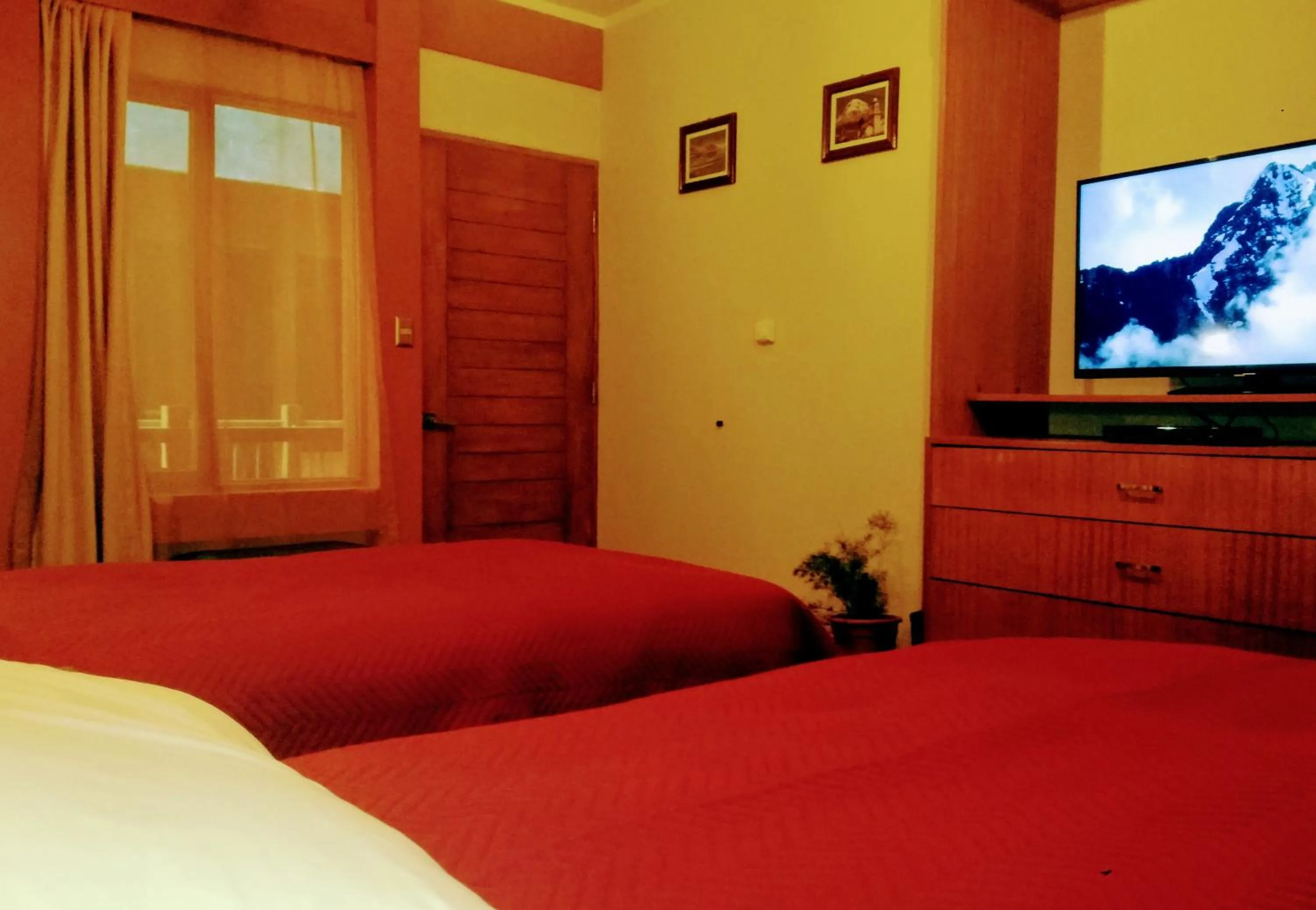 Bed in Hostal Cagnapa Restobar