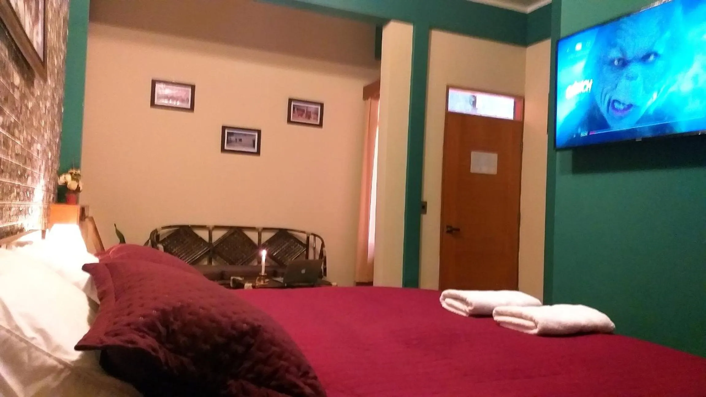 Bed in Hostal Cagnapa Restobar