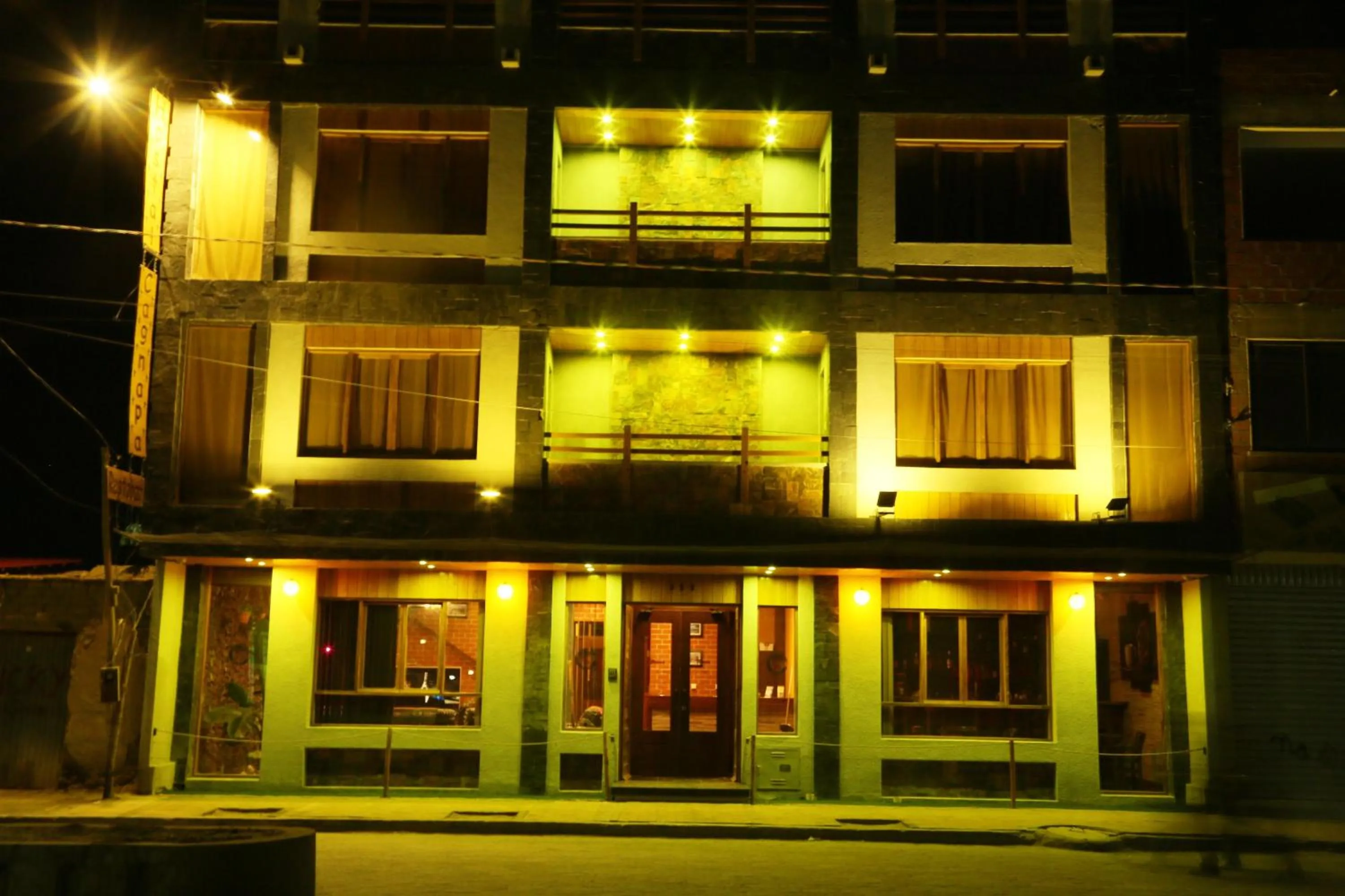 Balcony/Terrace in Hostal Cagnapa Restobar