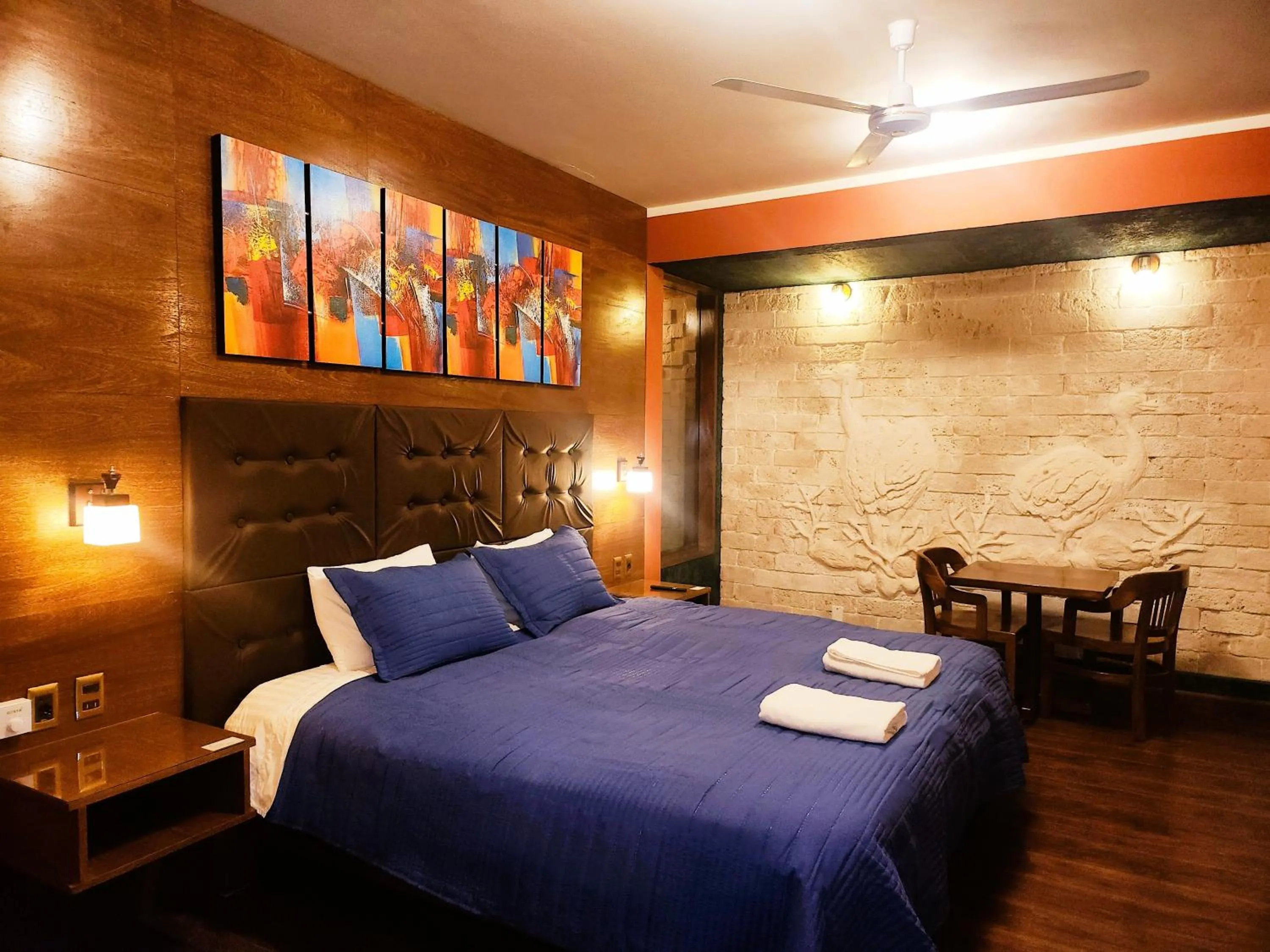 Bed in Hostal Cagnapa Restobar