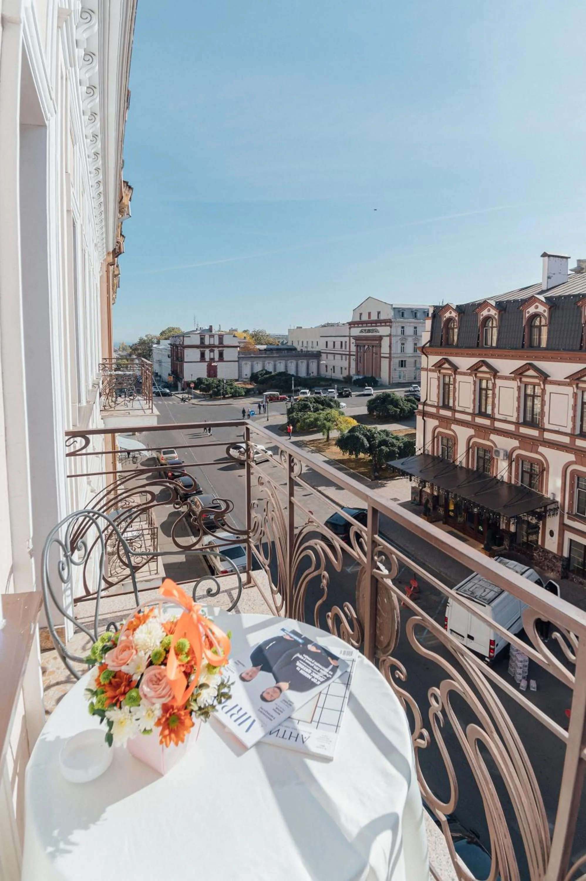 City view in Boutique Hotel Palais Royal