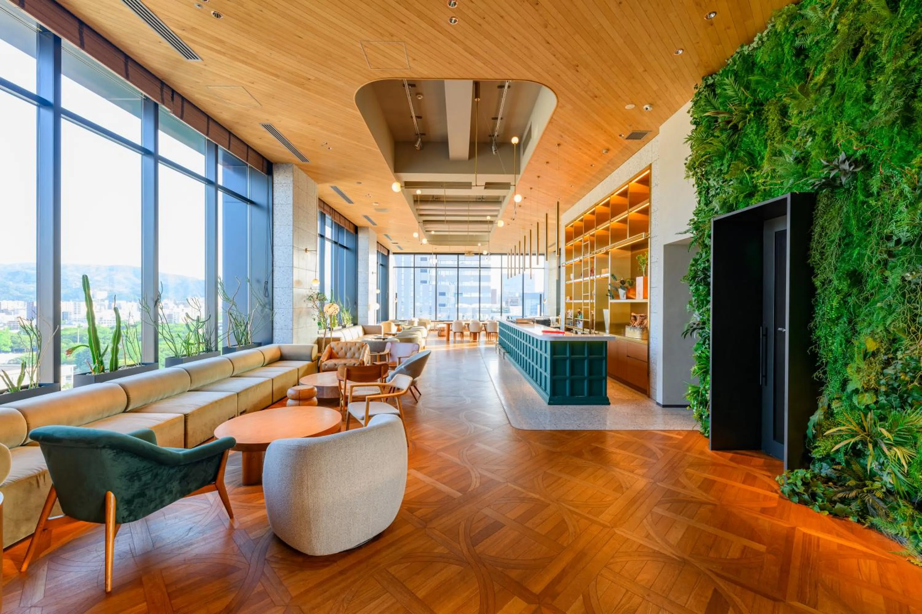 Lounge or bar in The Knot Hiroshima