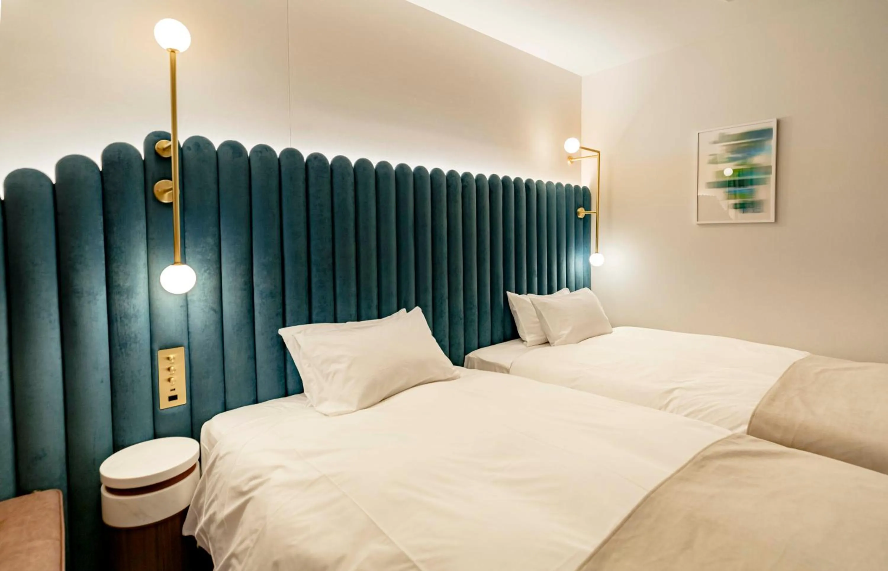 Bed in The Knot Hiroshima