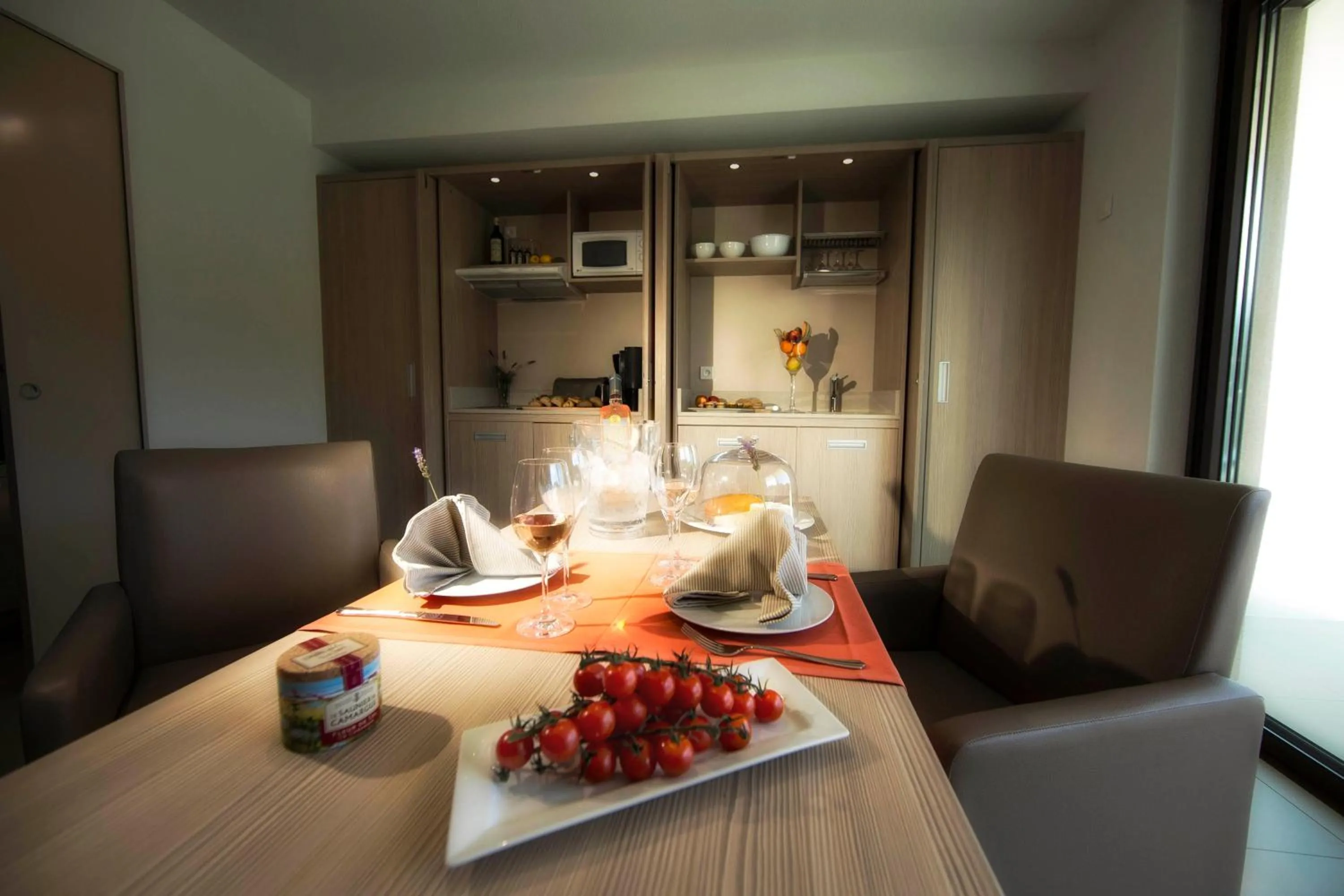 Food close-up in Seventeen Hotel