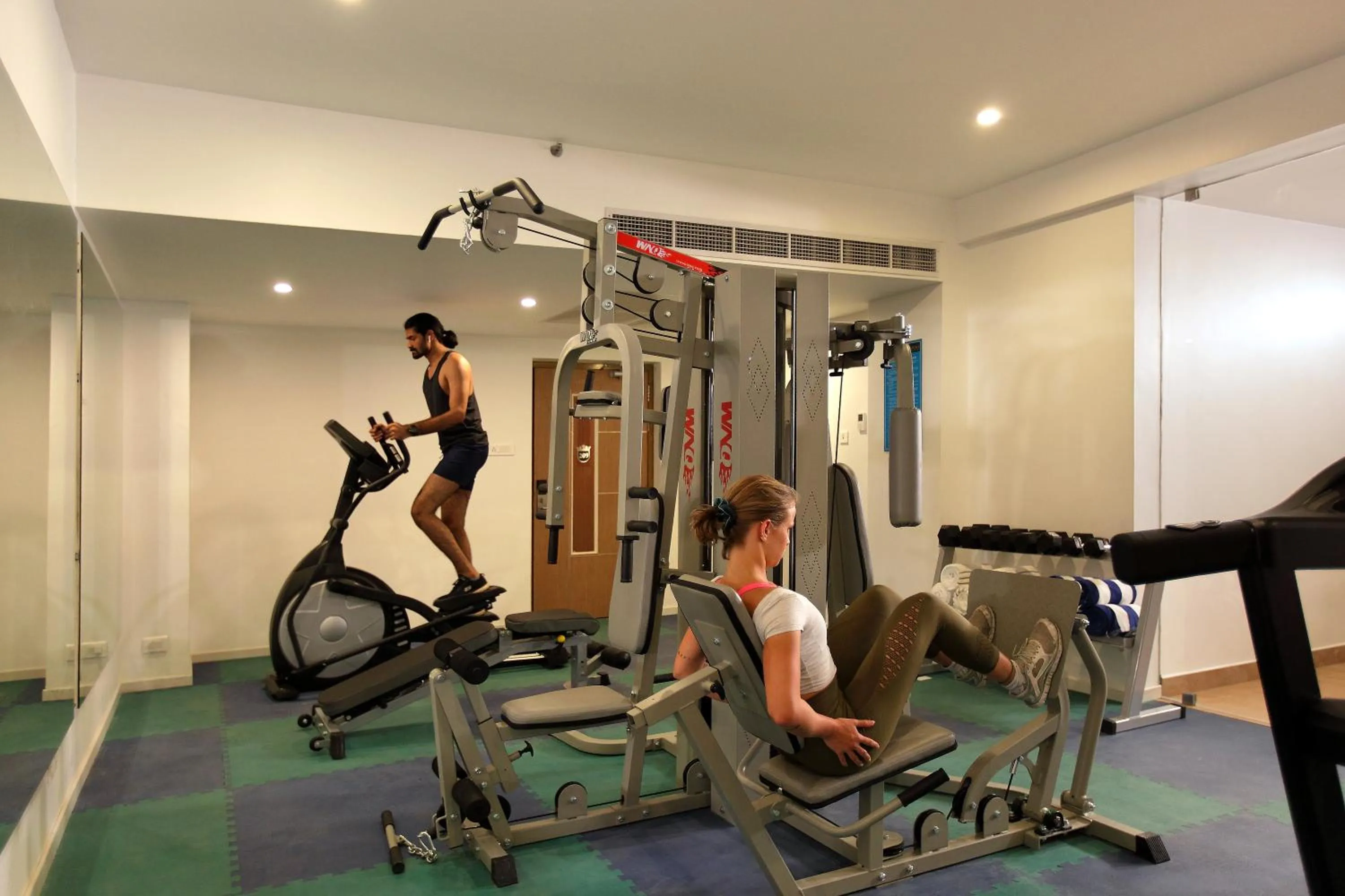 Fitness centre/facilities in Tribute Royale