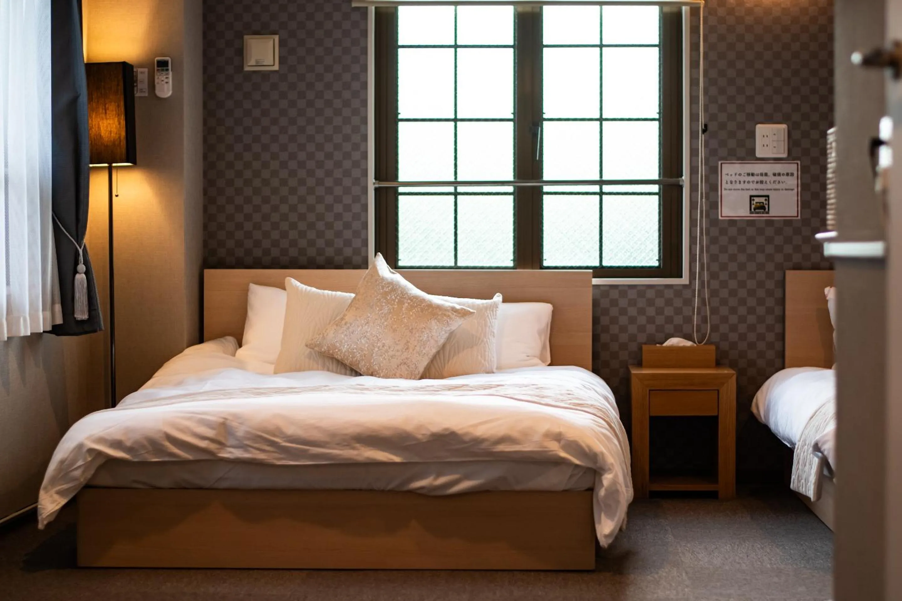 Bed in Hotel Neiraku