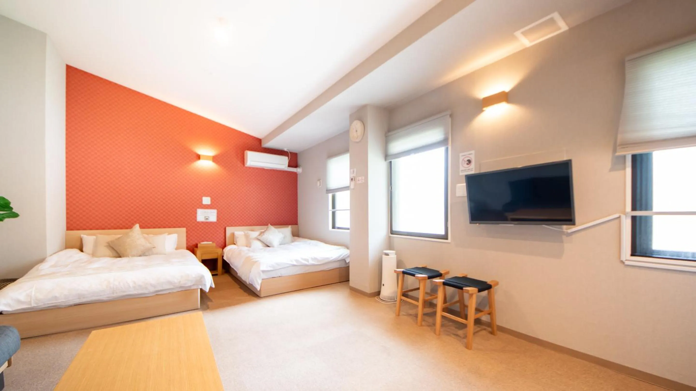 Bed in Hotel Neiraku