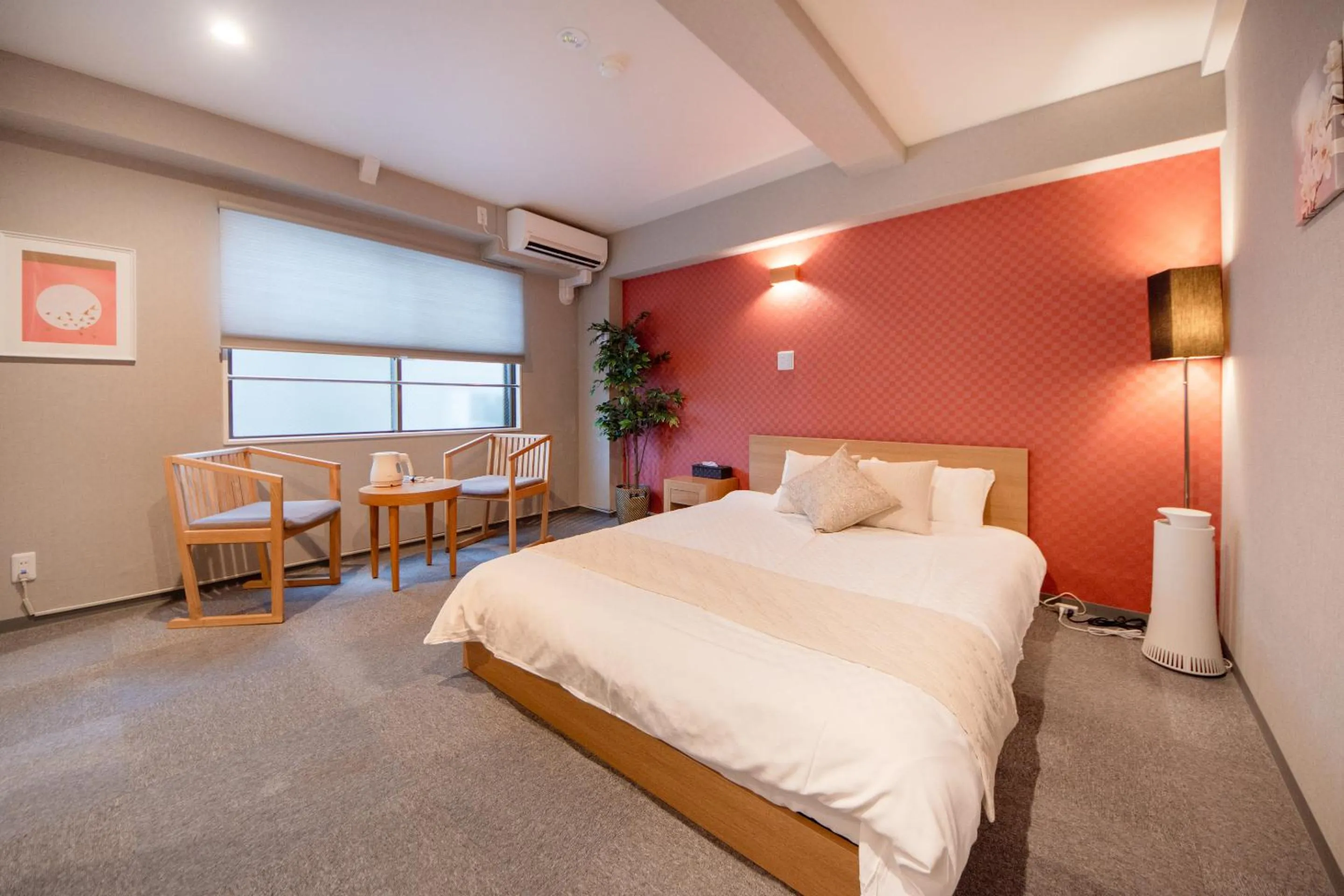 Bed in Hotel Neiraku