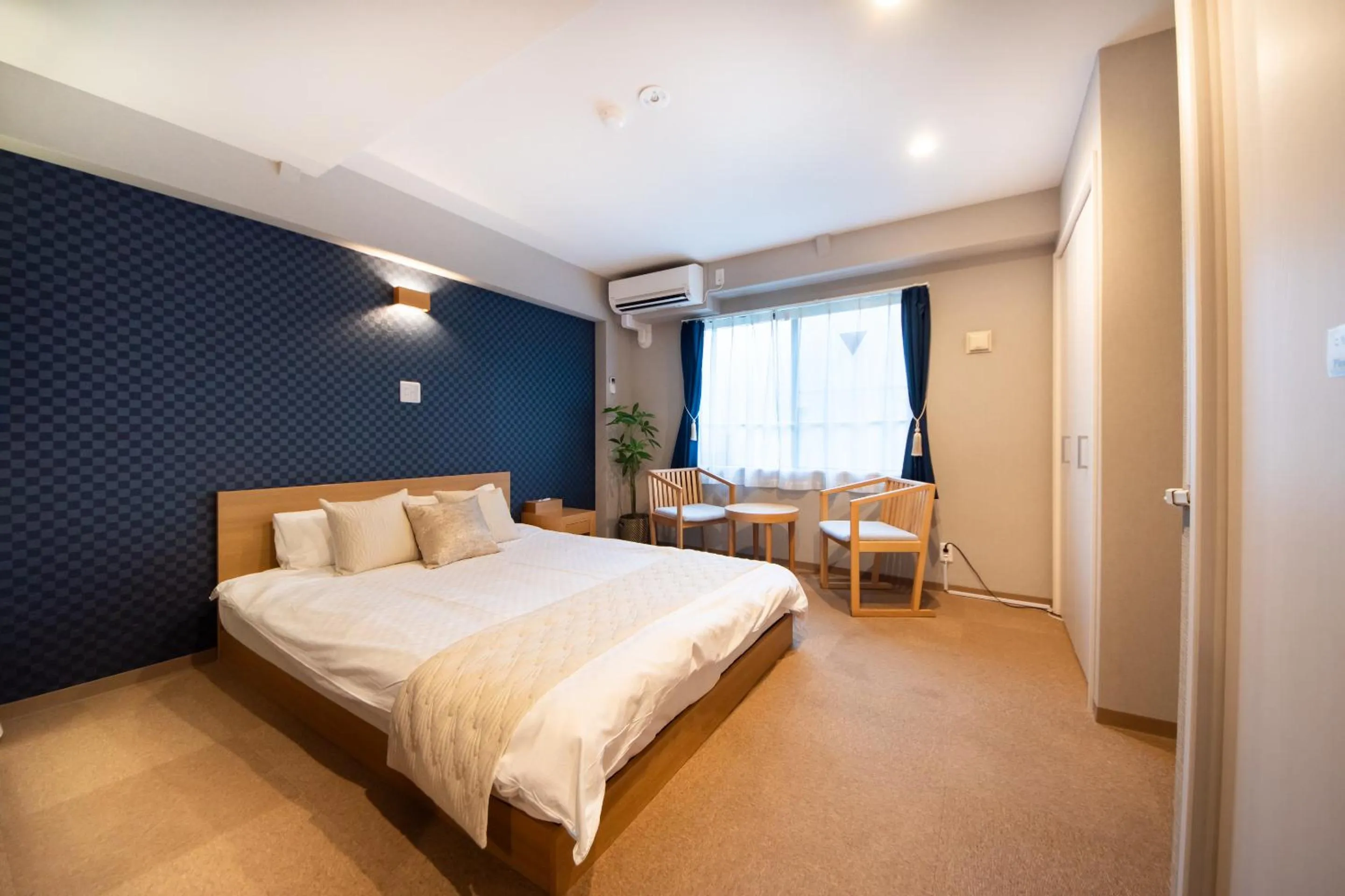 Bed in Hotel Neiraku