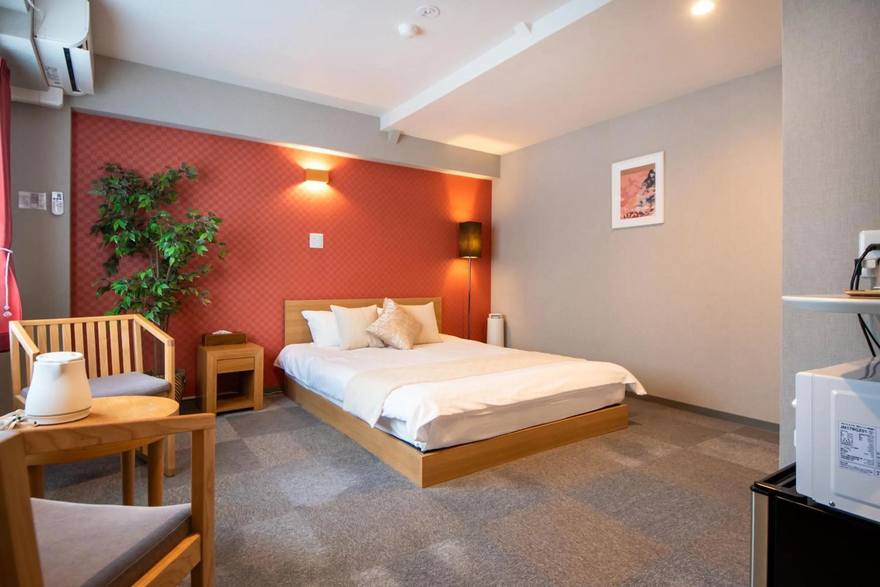 Bed in Hotel Neiraku