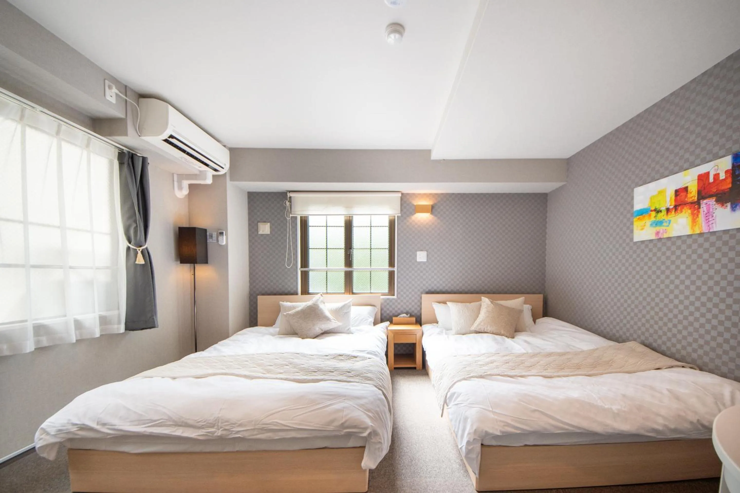 Bed in Hotel Neiraku