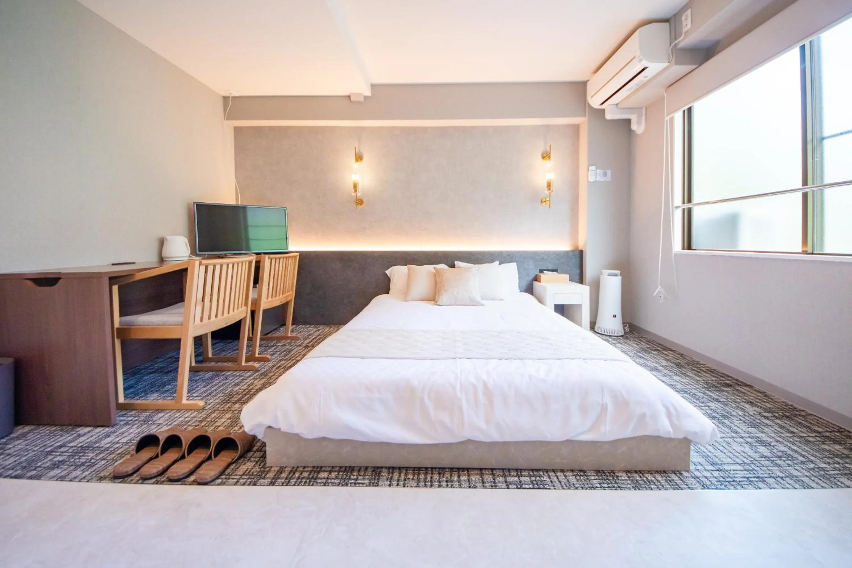 Bed in Hotel Neiraku