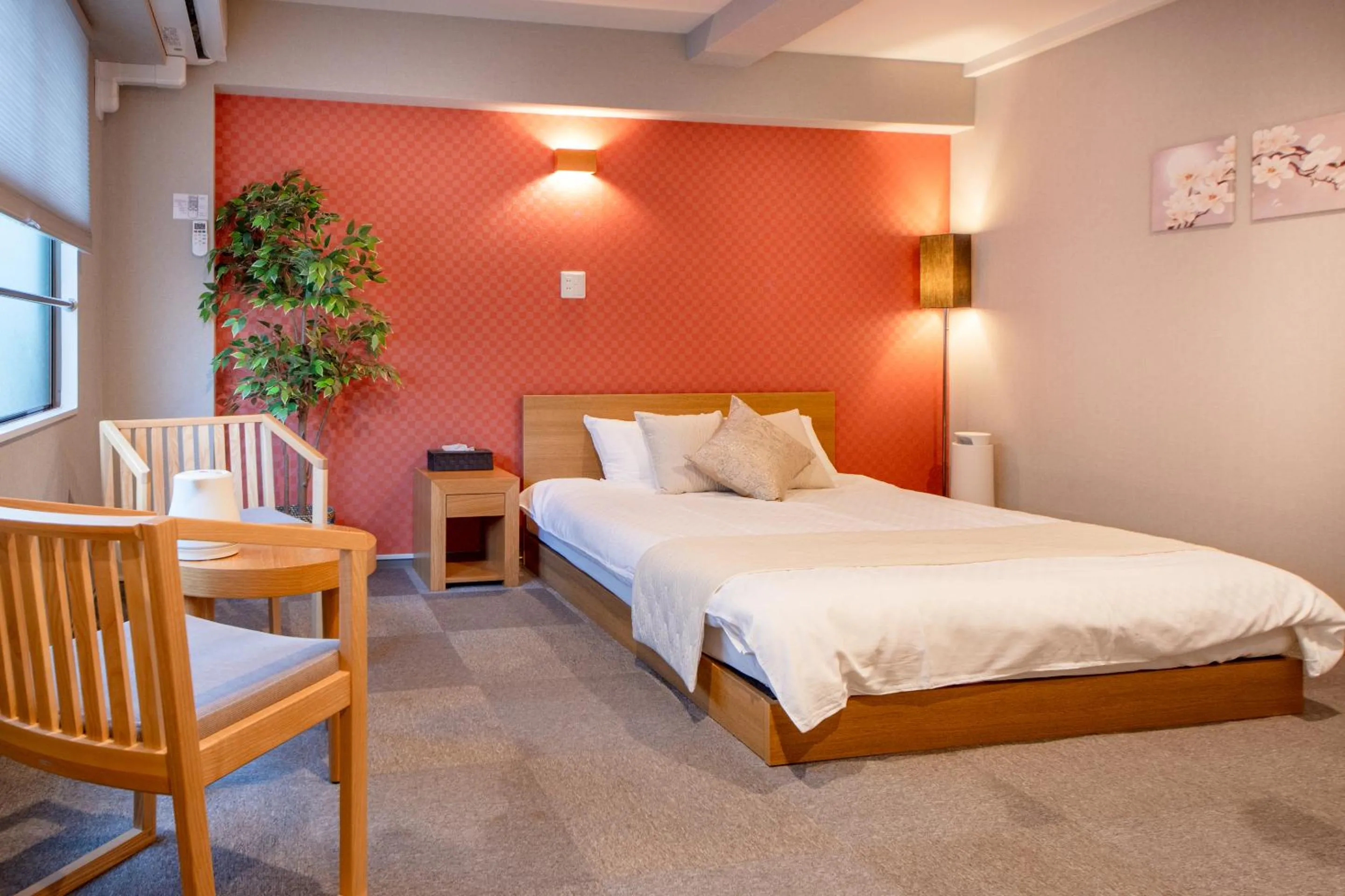 Bed in Hotel Neiraku