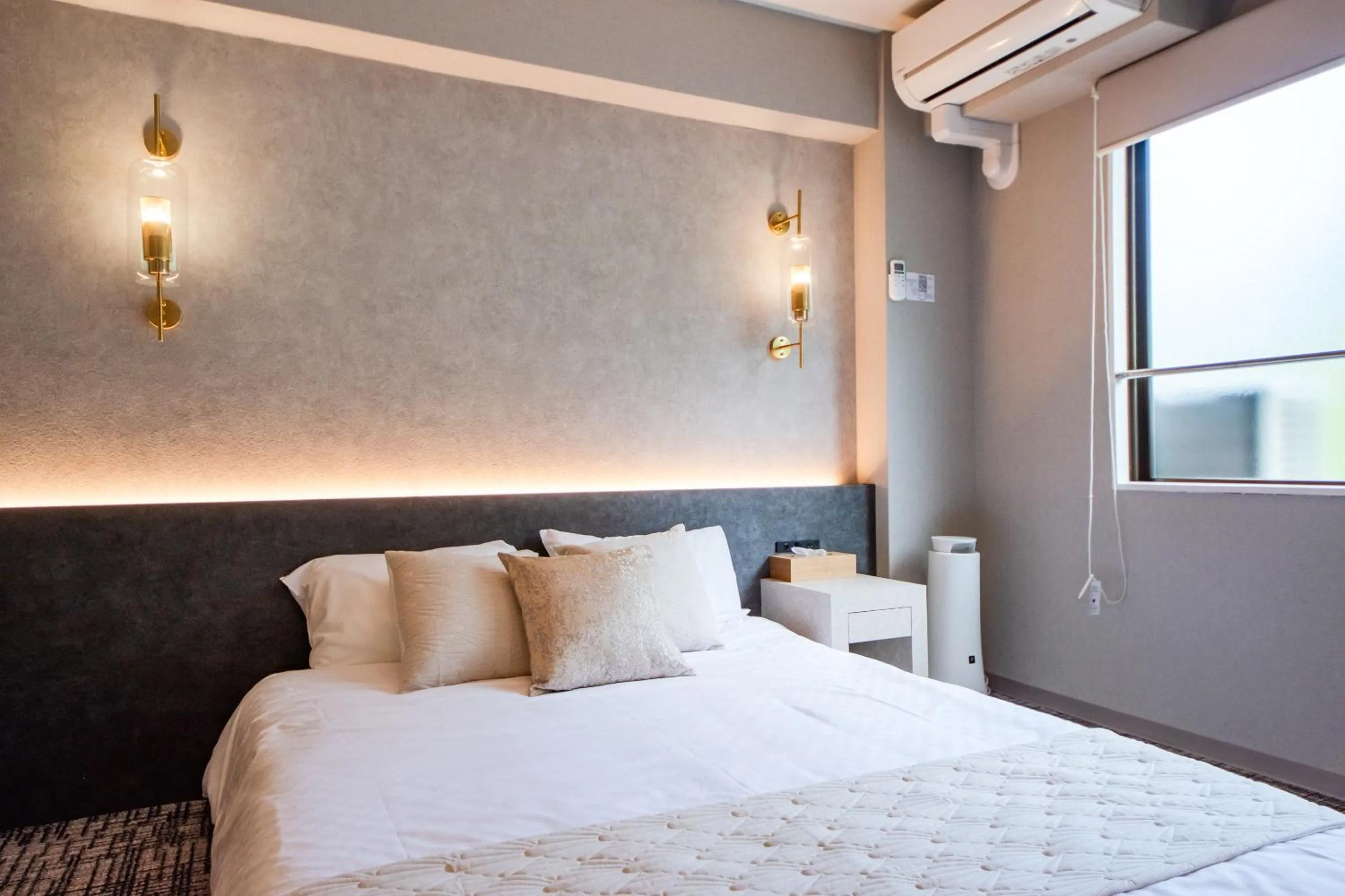 Bed in Hotel Neiraku