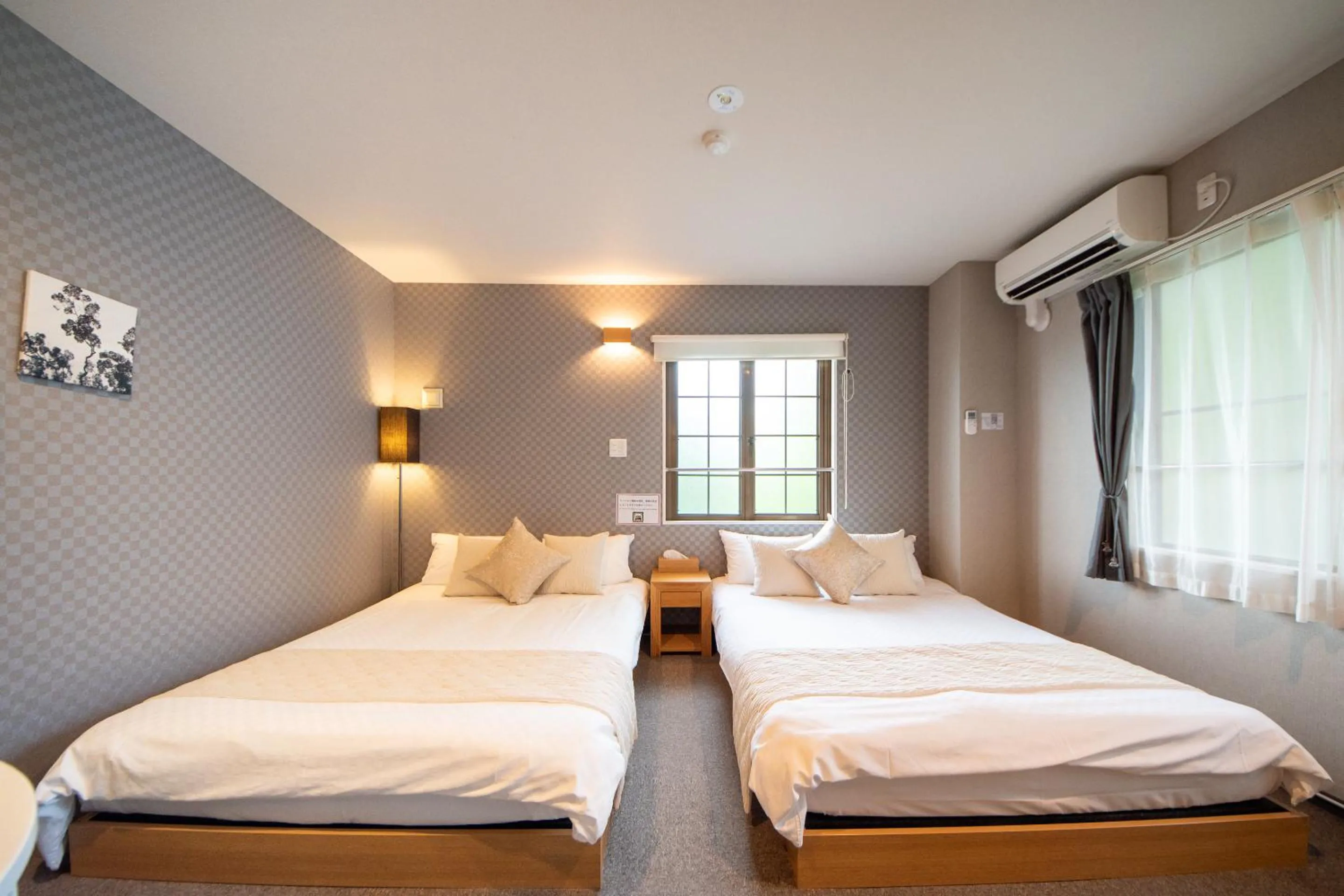 Bed in Hotel Neiraku