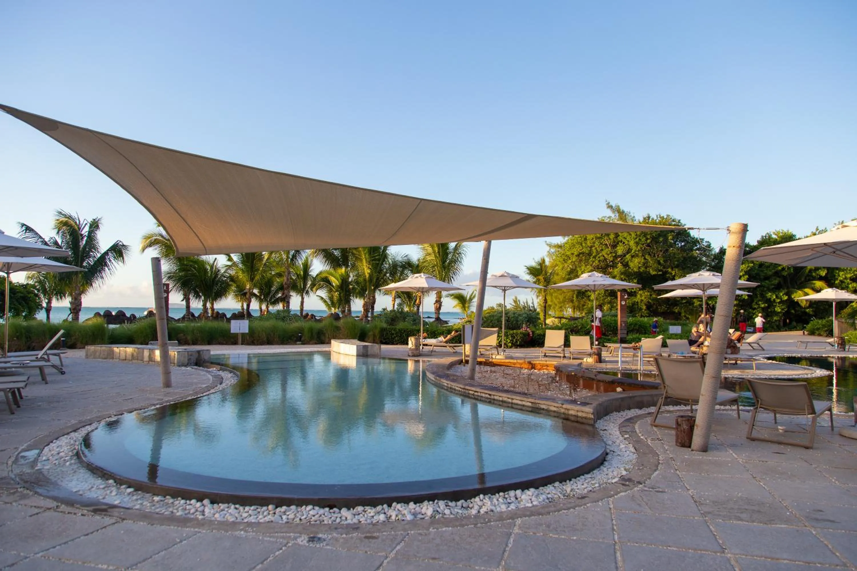 Swimming pool in Zilwa Attitude