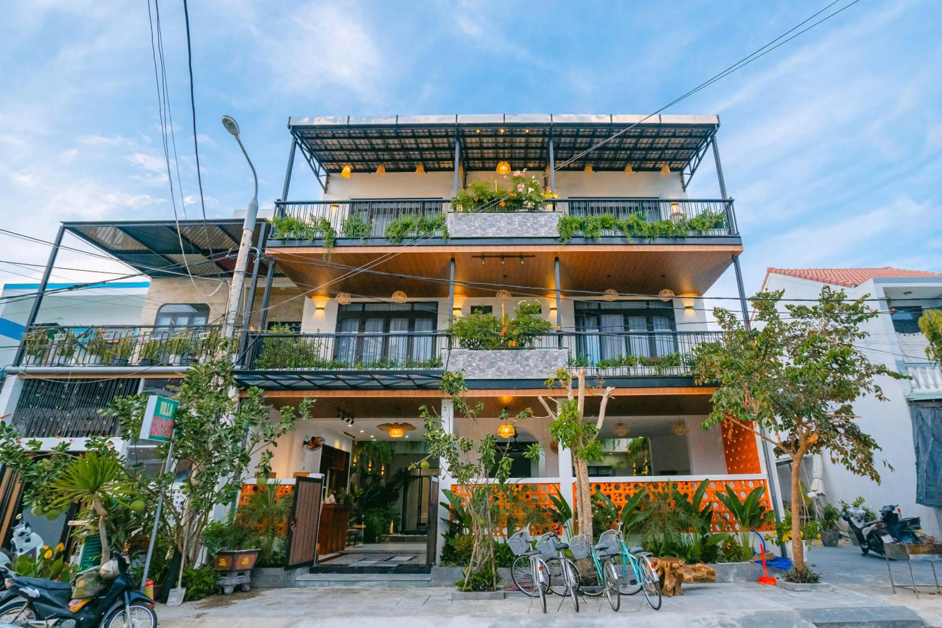 Property building in Beach Palm Villa Hoi An
