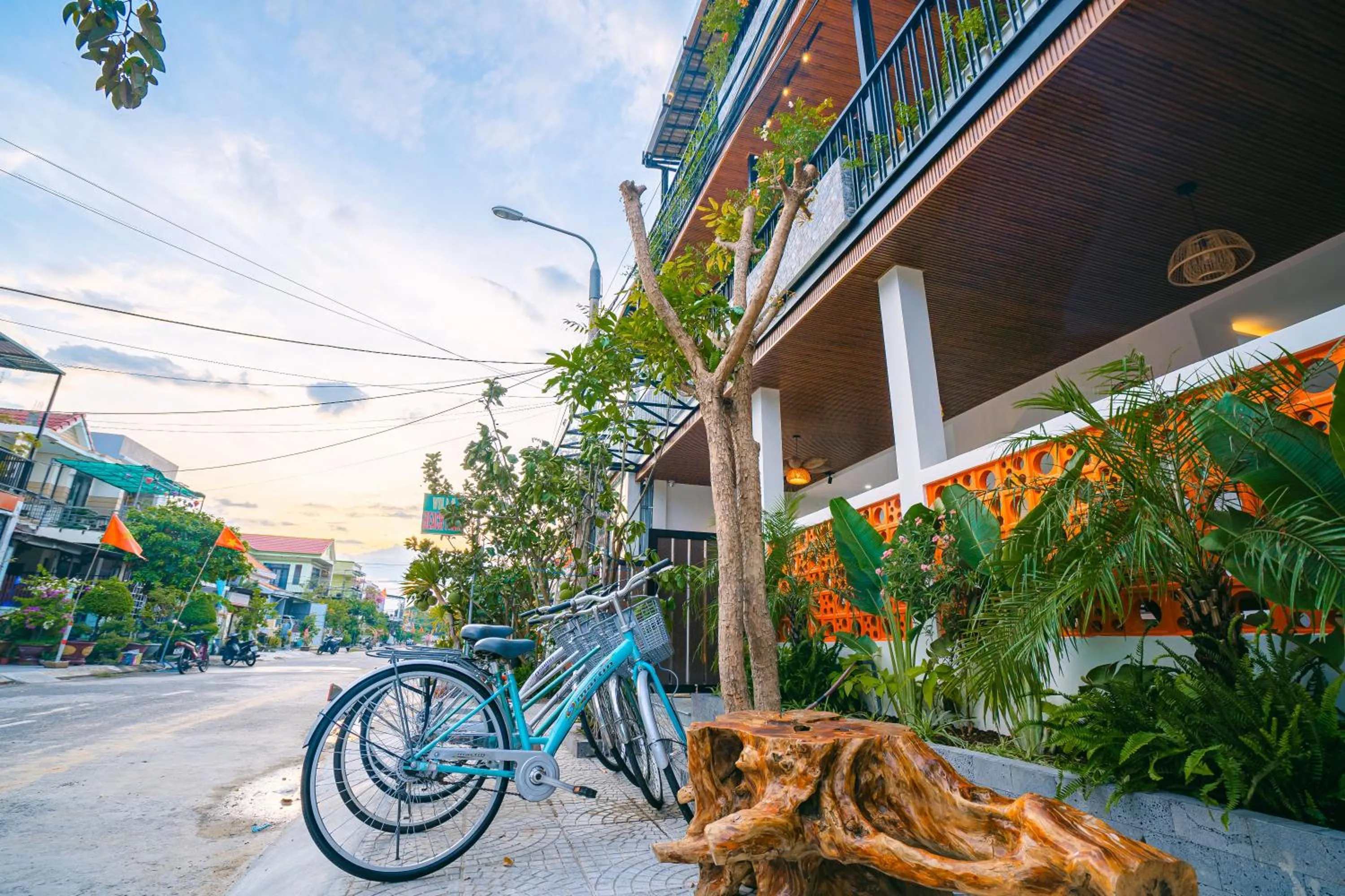 Cycling in Beach Palm Villa Hoi An