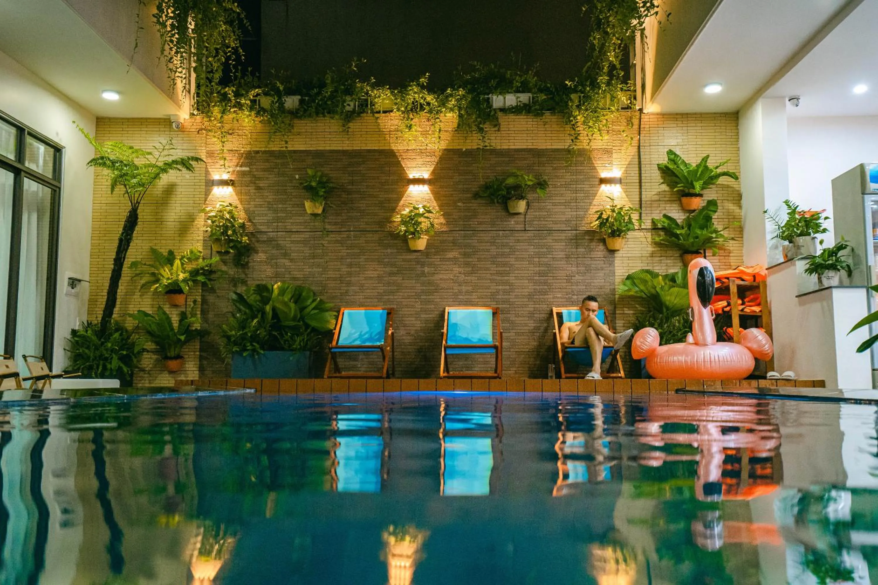 Swimming pool in Beach Palm Villa Hoi An