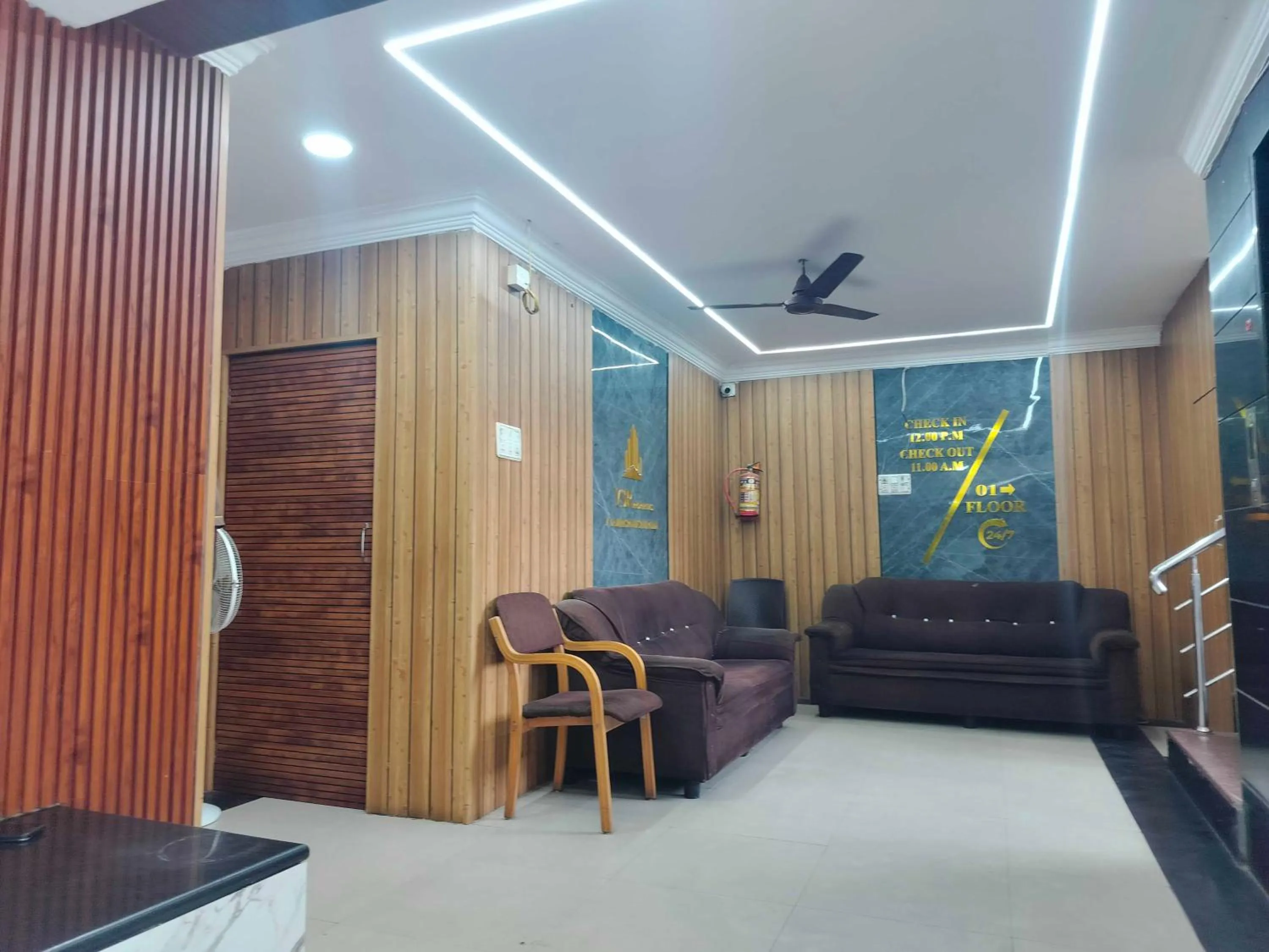 Lobby or reception in SPOT ON Srinivasa Residency