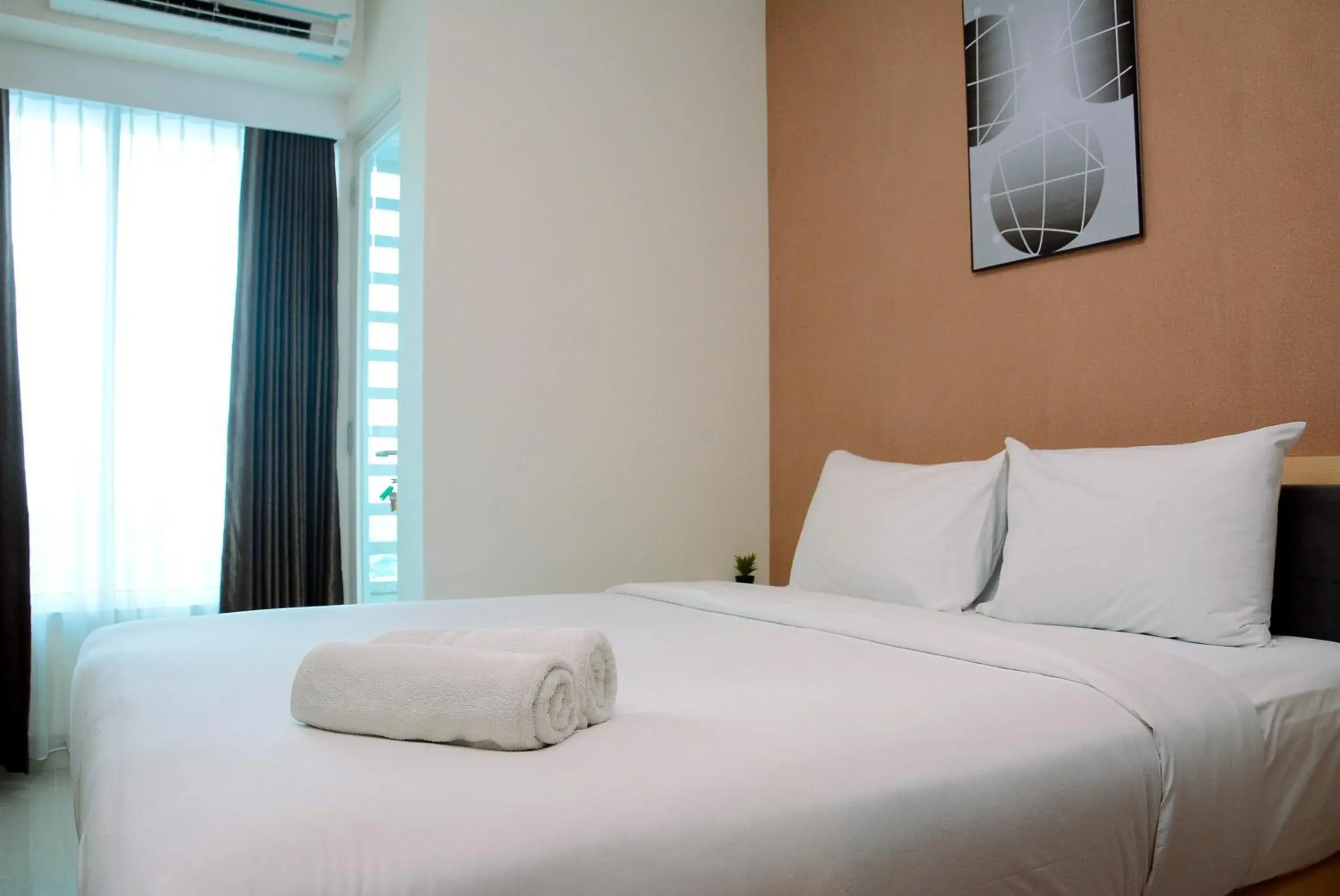 One-Bedroom Apartment in Minimalist and Homey 1BR Grand Kamala Lagoon Apartment By Travelio One-Bedroom Apartment in Minimalist and Homey 1BR Grand Kamala Lagoon Apartment By Travelio